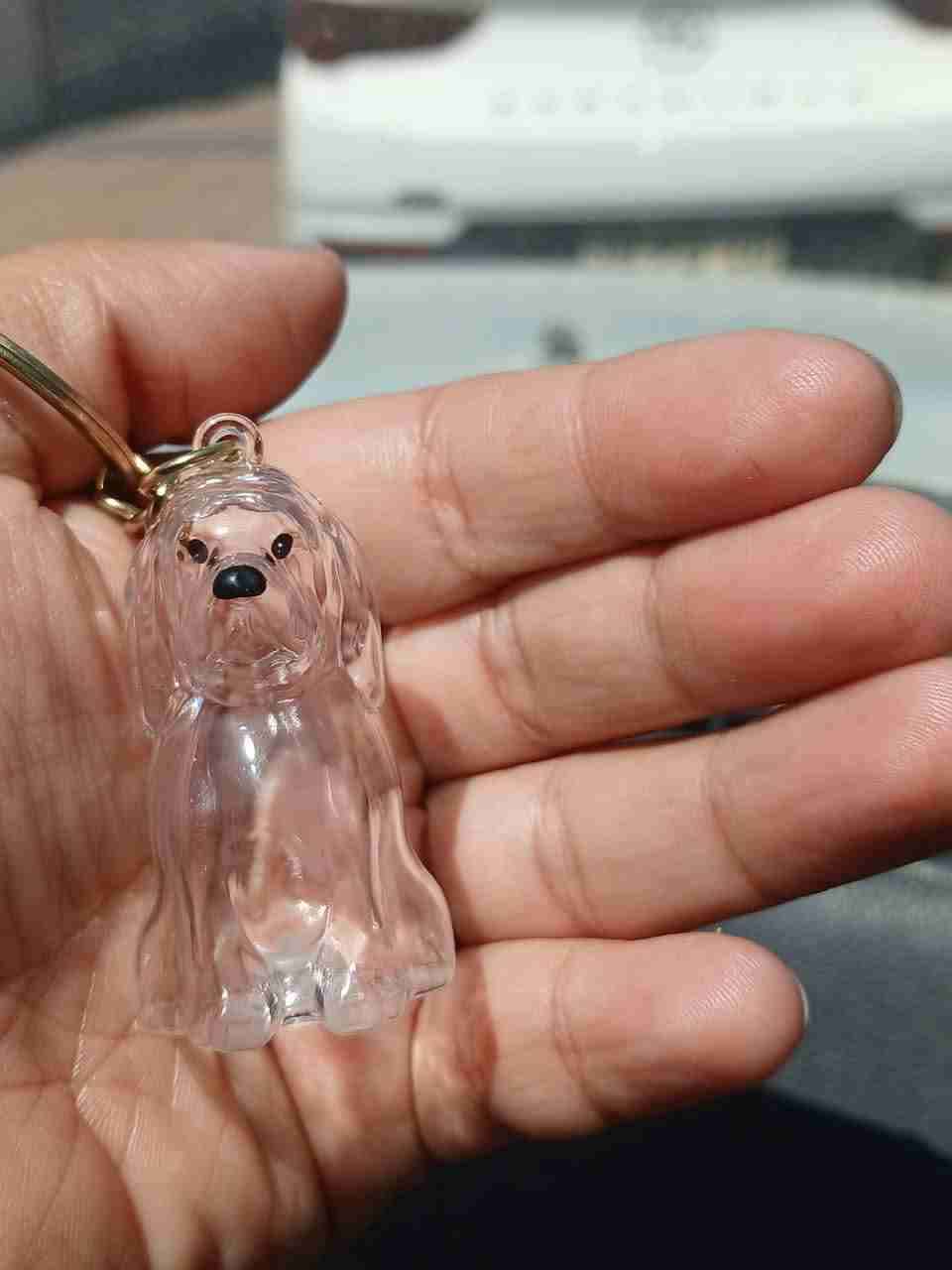 Mascotas llavero memorial para guardar pelito - miniatura 3