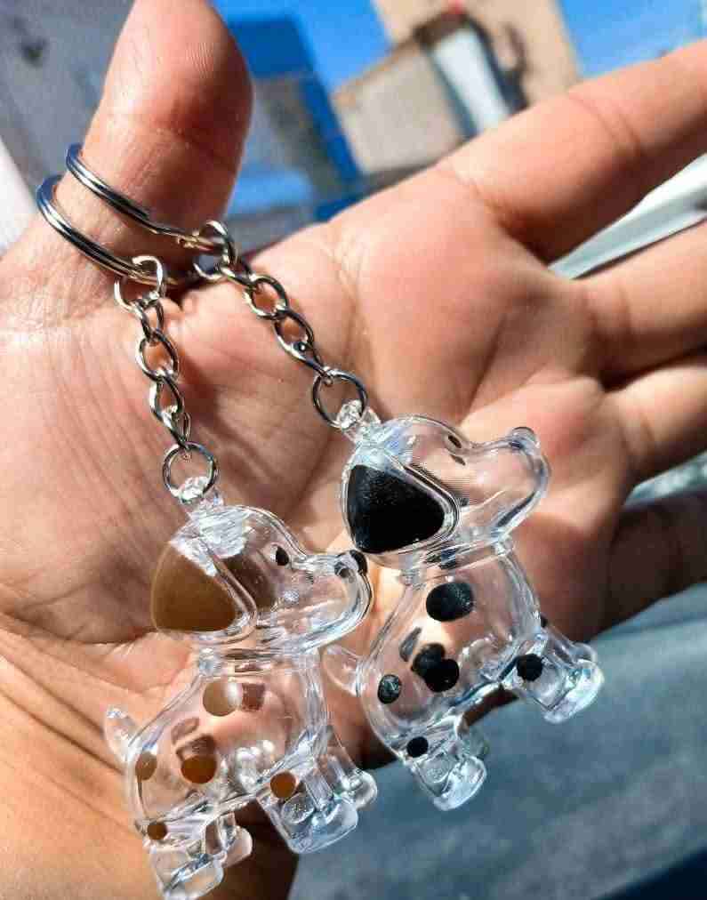 Mascotas llavero memorial para guardar pelito - miniatura 4