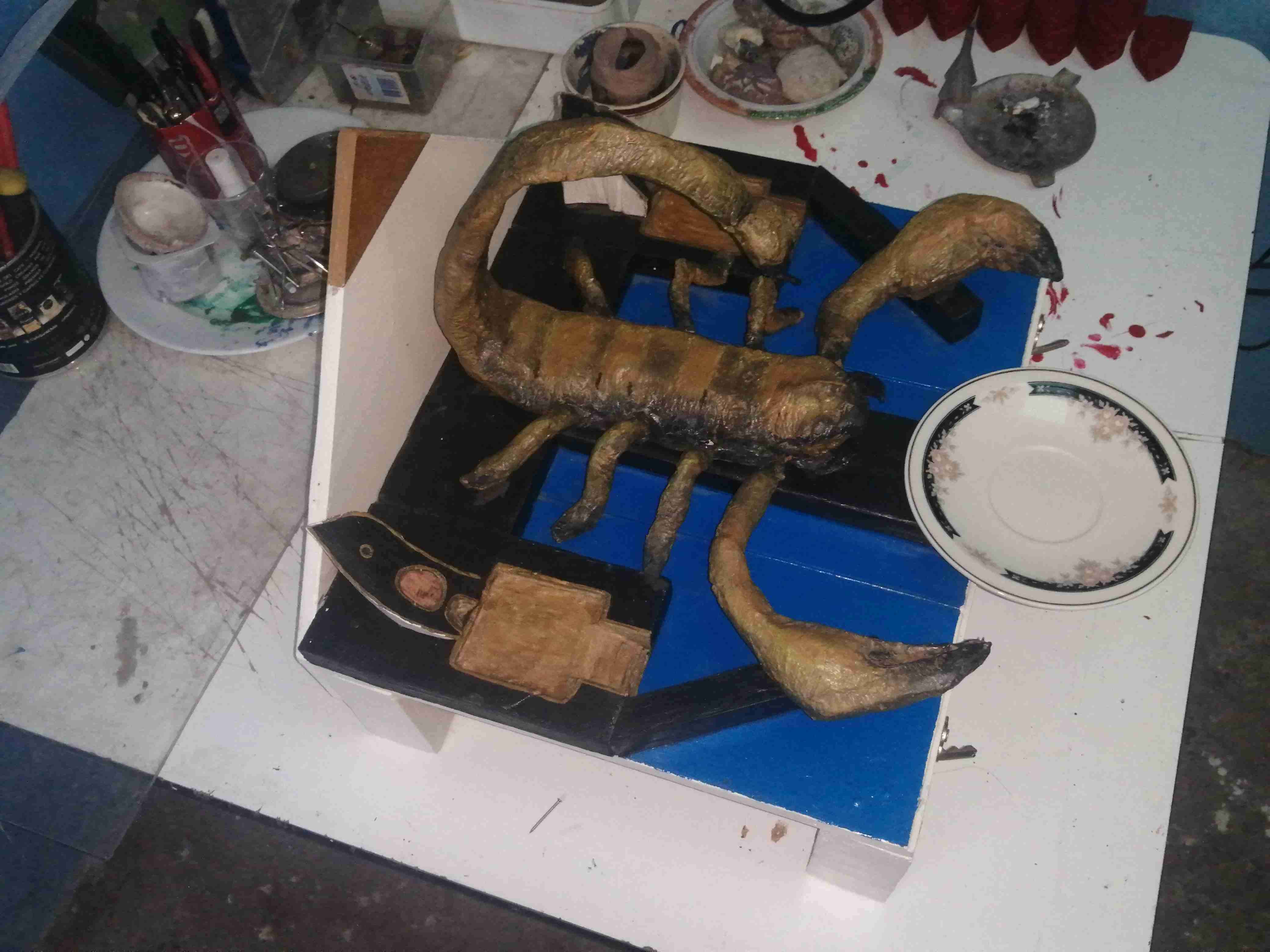 Modelo decorativo de escorpión - miniatura 4