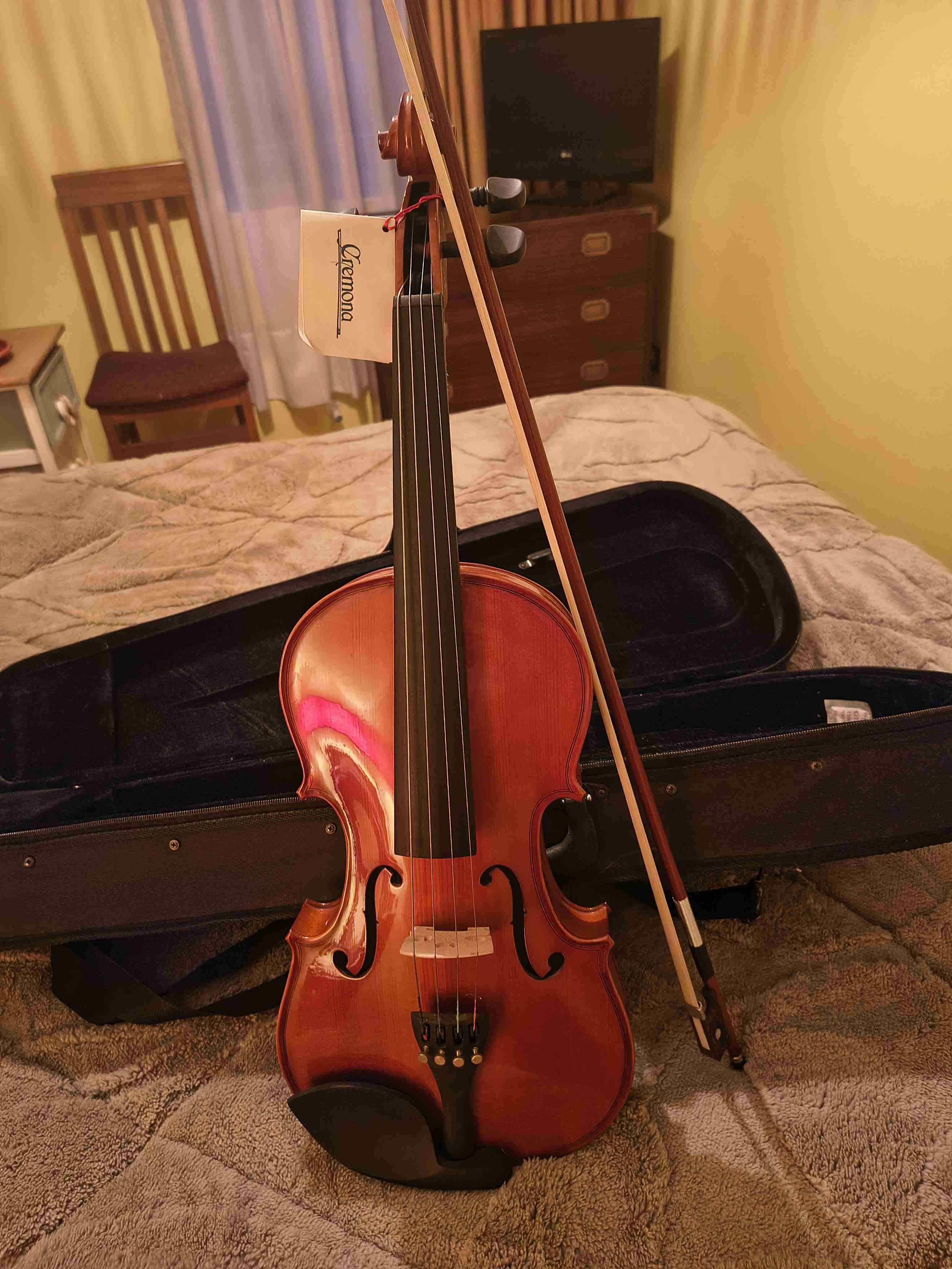 Viola de tamaño completo con estuche - miniatura 2