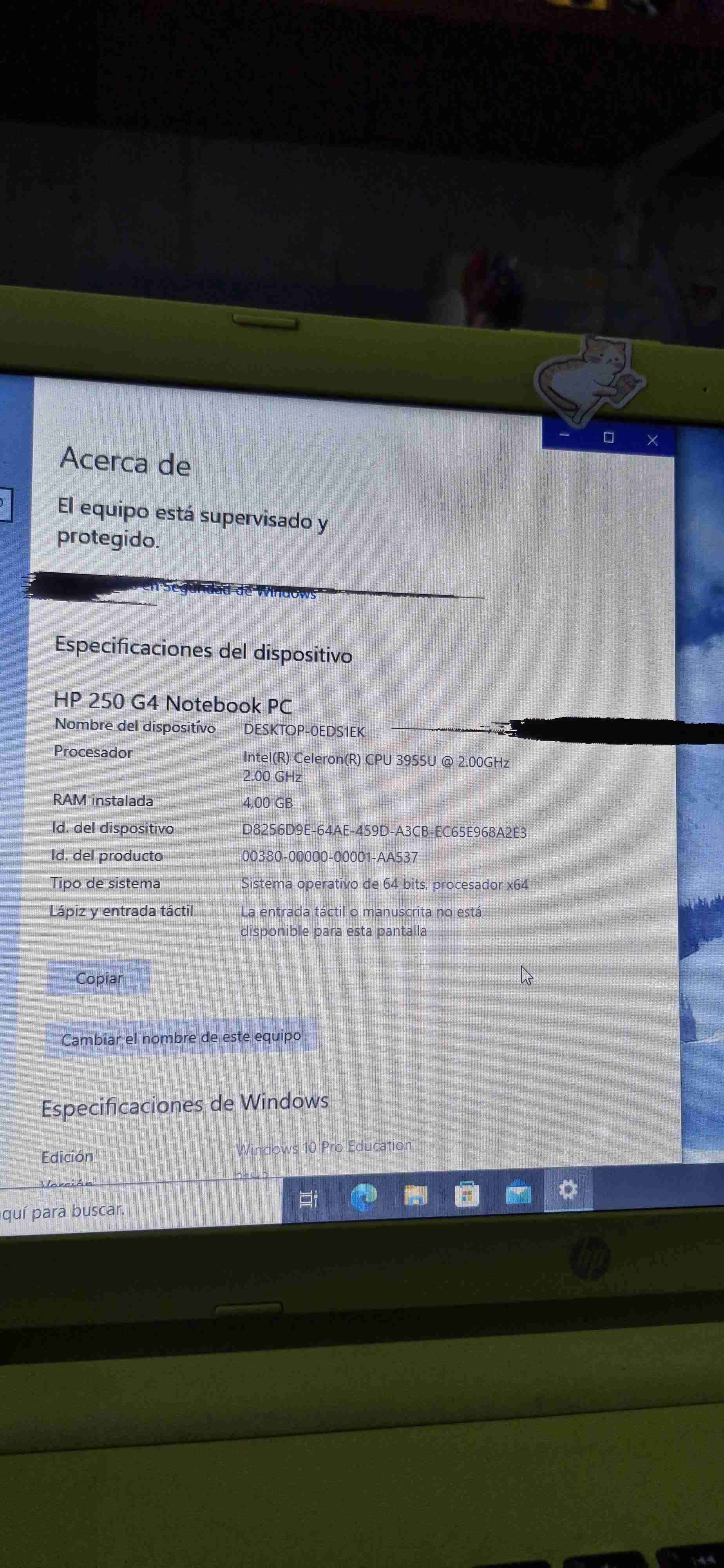 Laptop amarillo HP usada - miniatura 5