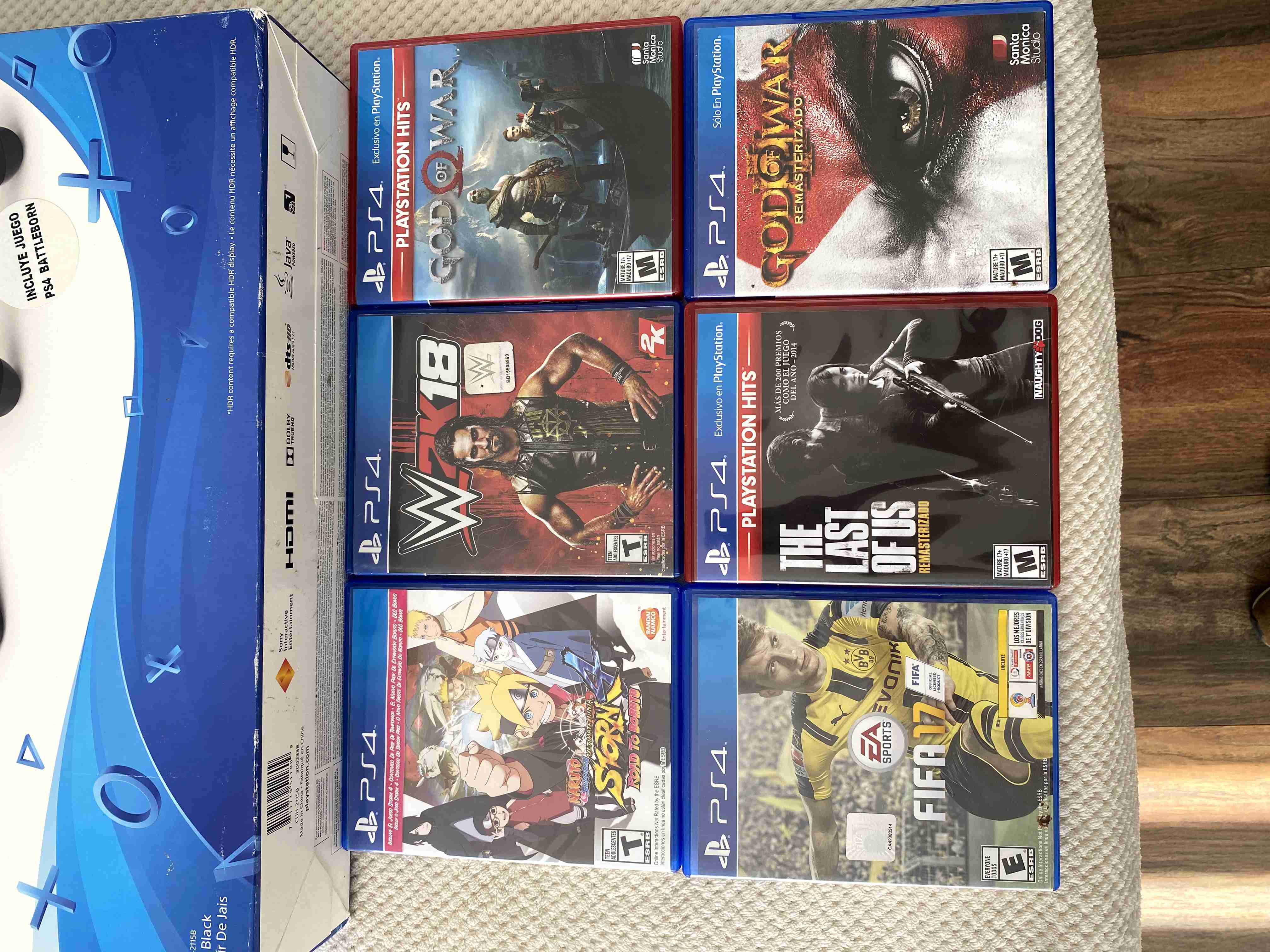 Consola PS4 con caja original - miniatura 2