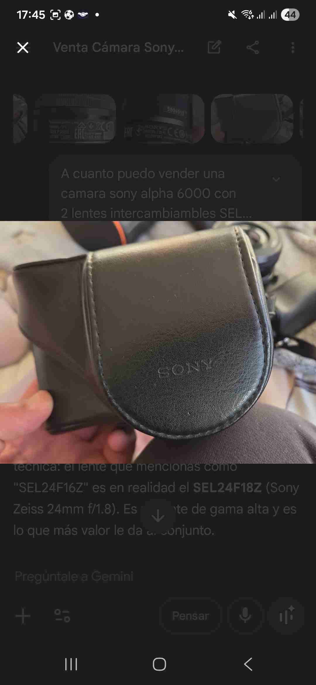 Sony Alpha 6000 + Lente Zeiss 24mm + Kit Premium - miniatura 3