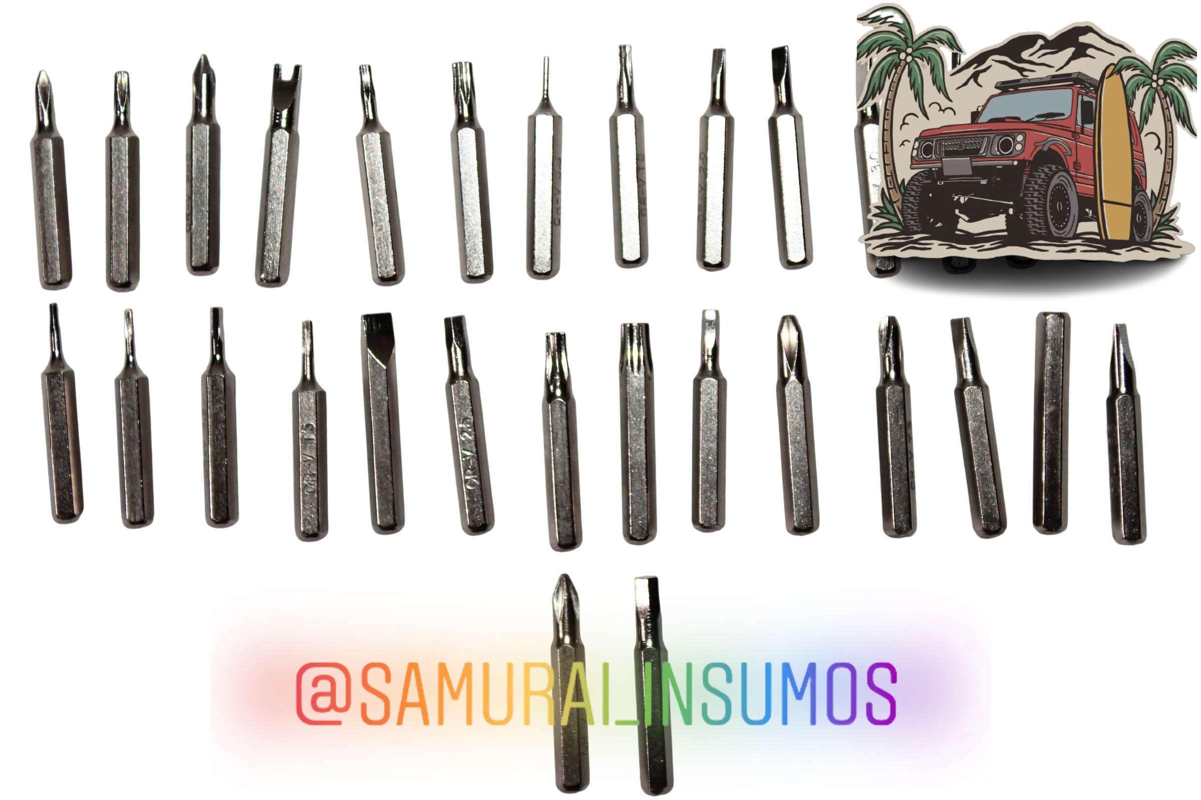 Kit 31En1 Destornillador DE Precisión ACERO Cr-V - miniatura 2