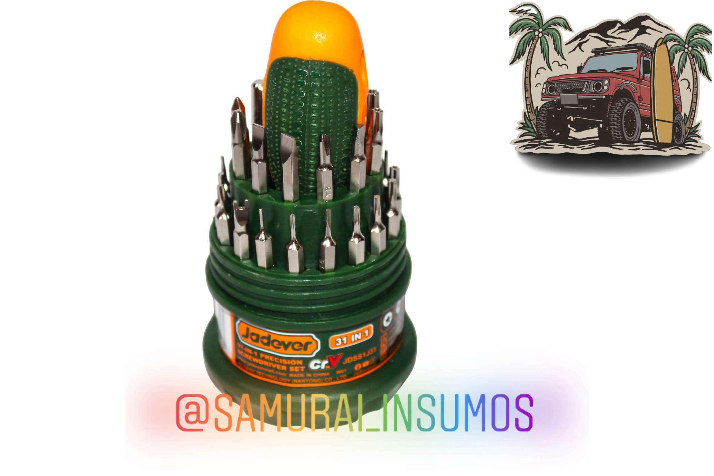 Kit 31En1 Destornillador DE Precisión ACERO Cr-V - miniatura 3