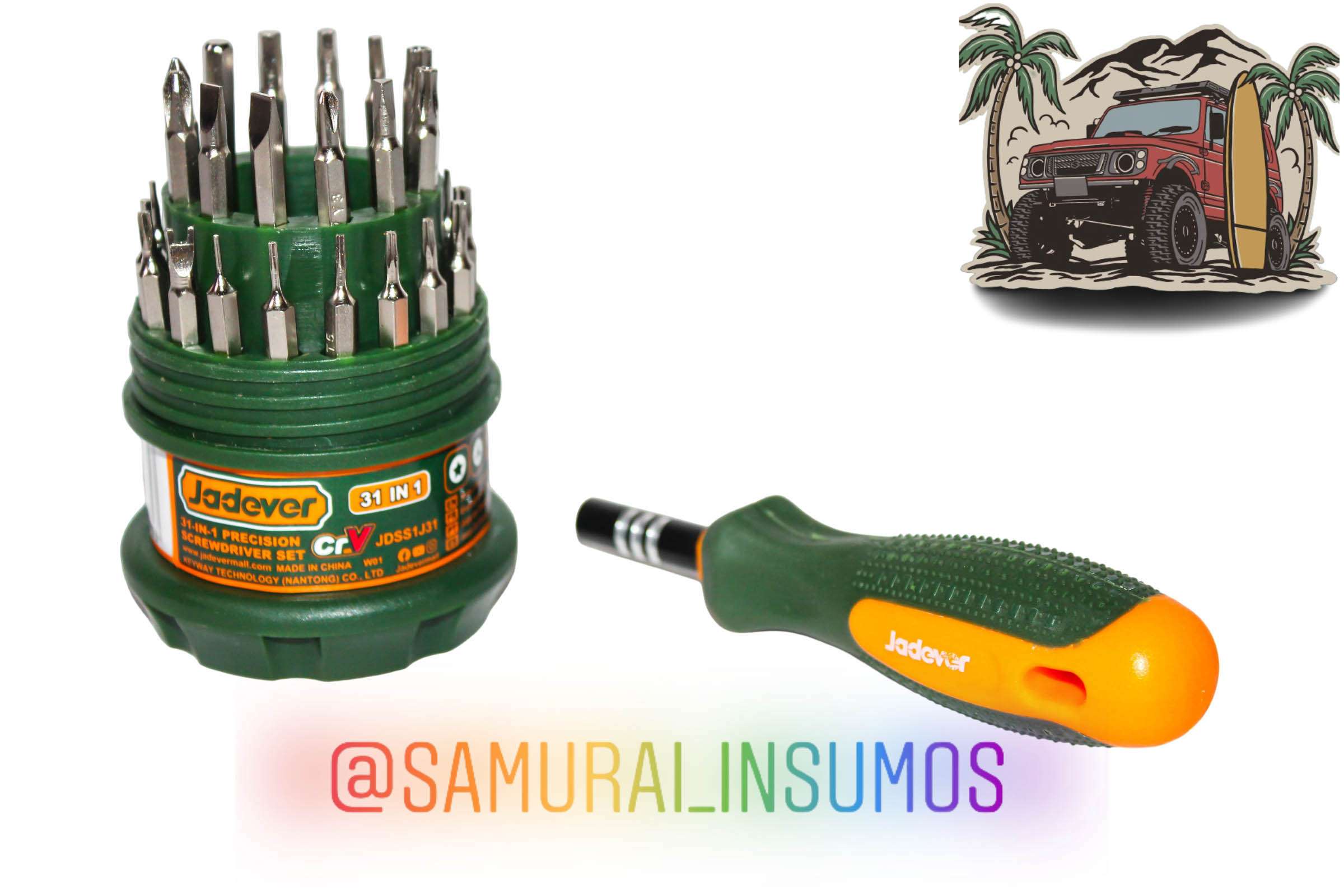 Kit 31En1 Destornillador DE Precisión ACERO Cr-V - miniatura 4