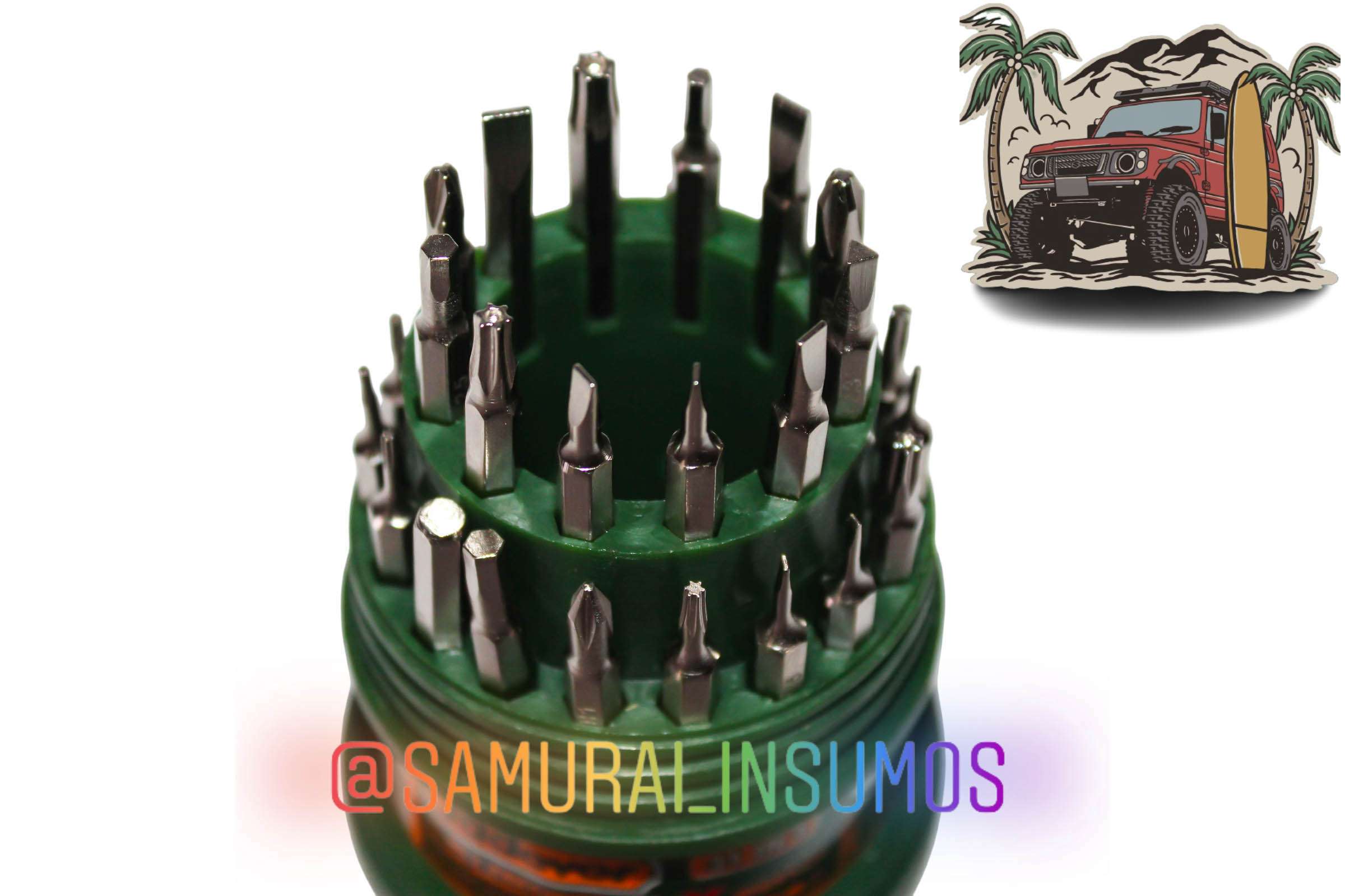 Kit 31En1 Destornillador DE Precisión ACERO Cr-V - miniatura 5