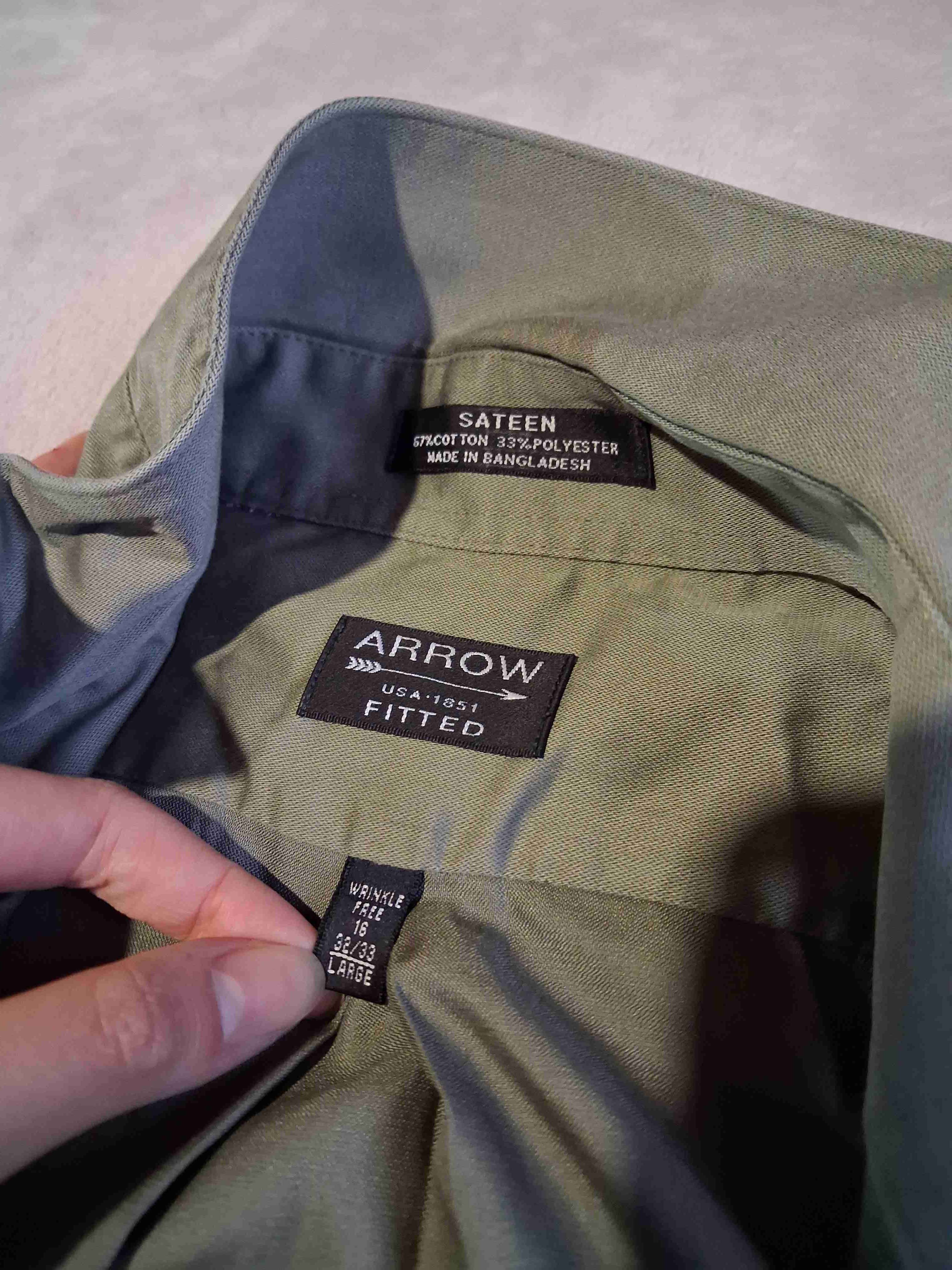 Camisa verde oliva hombre - miniatura 2