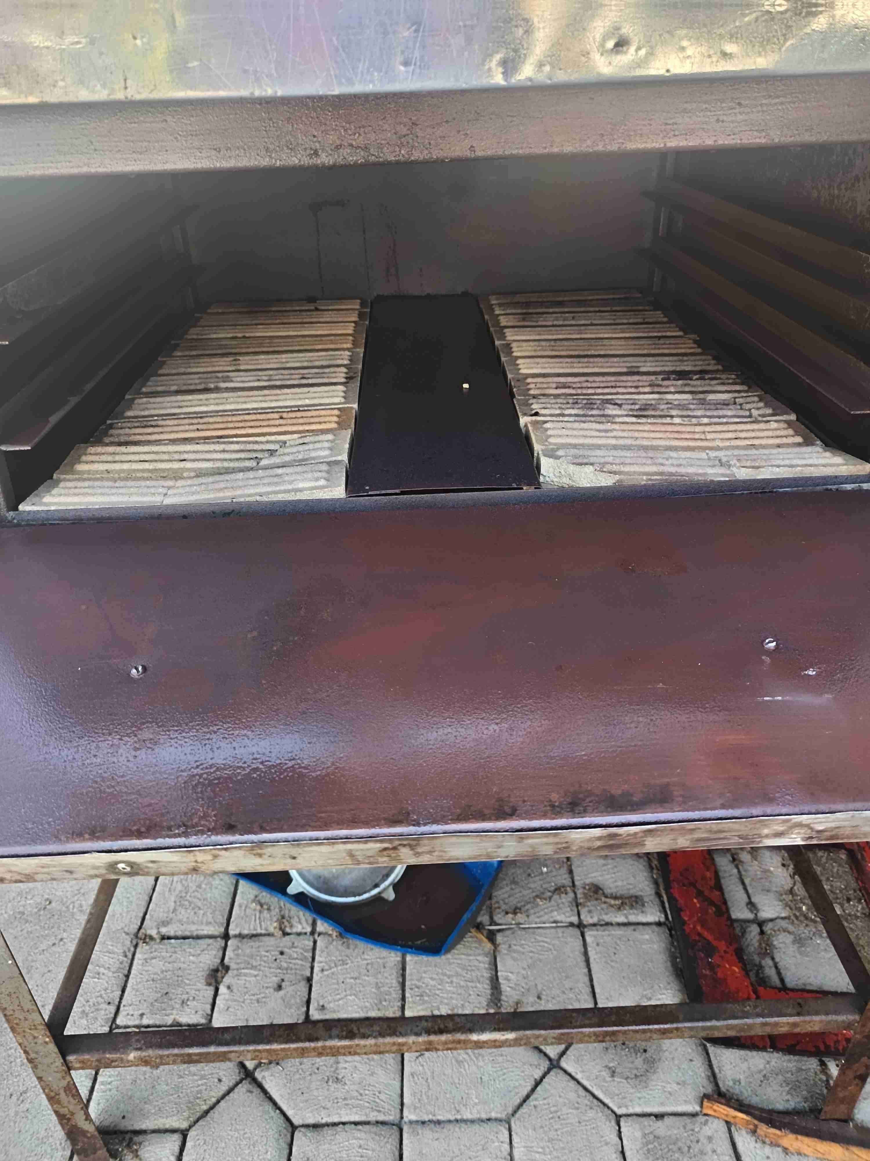 Horno de gas industrial. Dos bandejas - miniatura 2