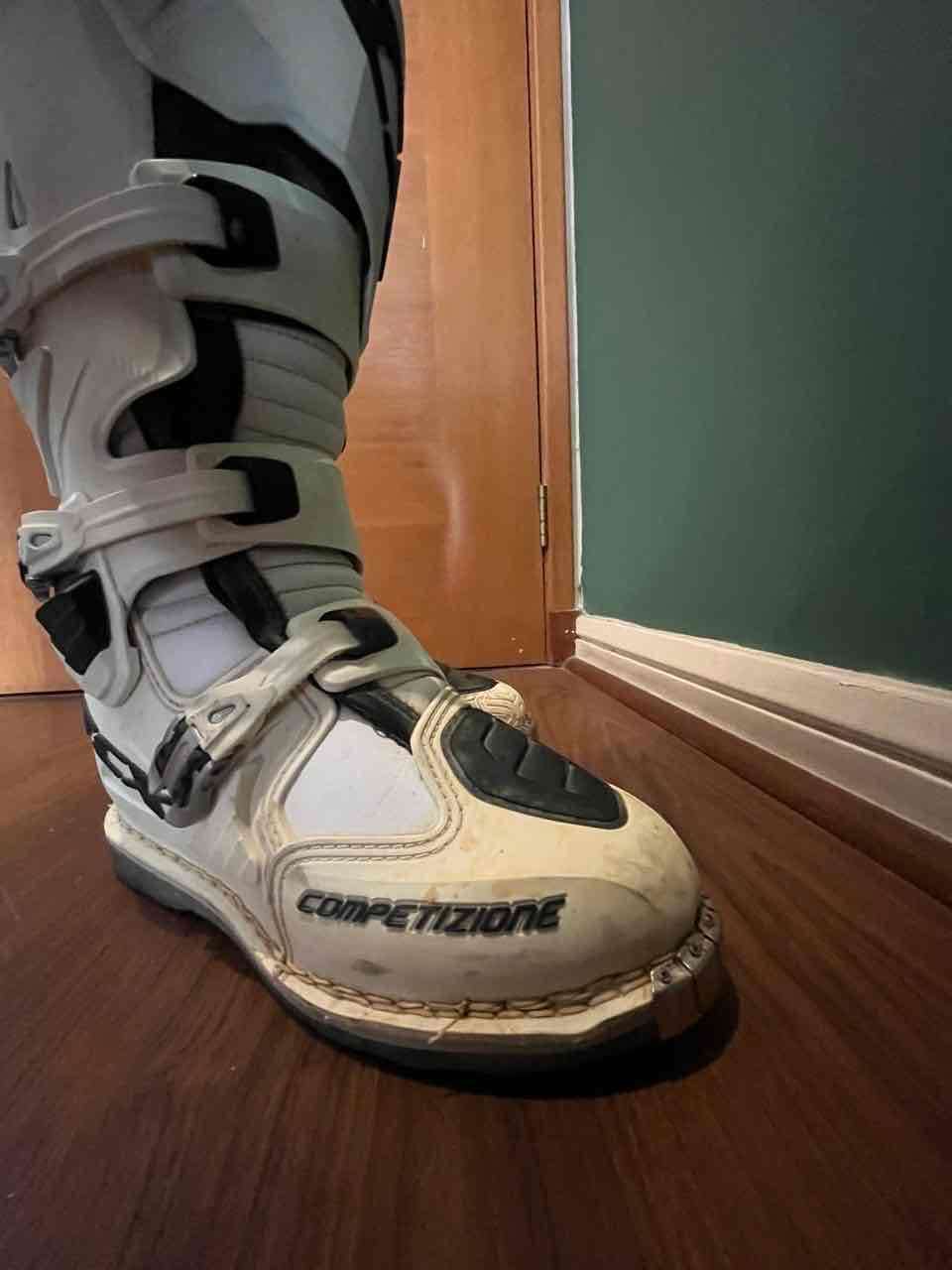 Botas de motocross blancas - miniatura 4