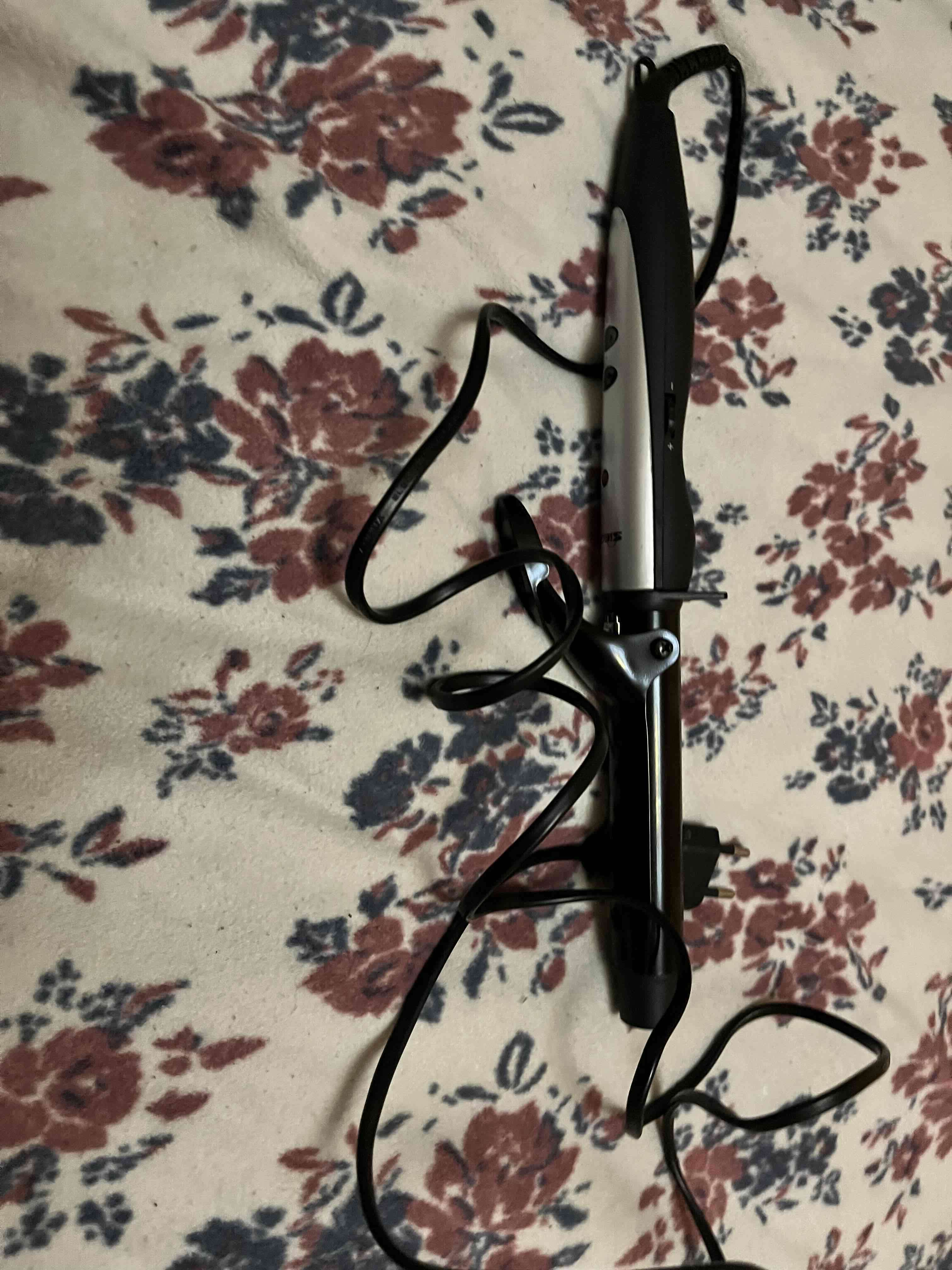 Rizador de pelo eléctrico negro - miniatura 2