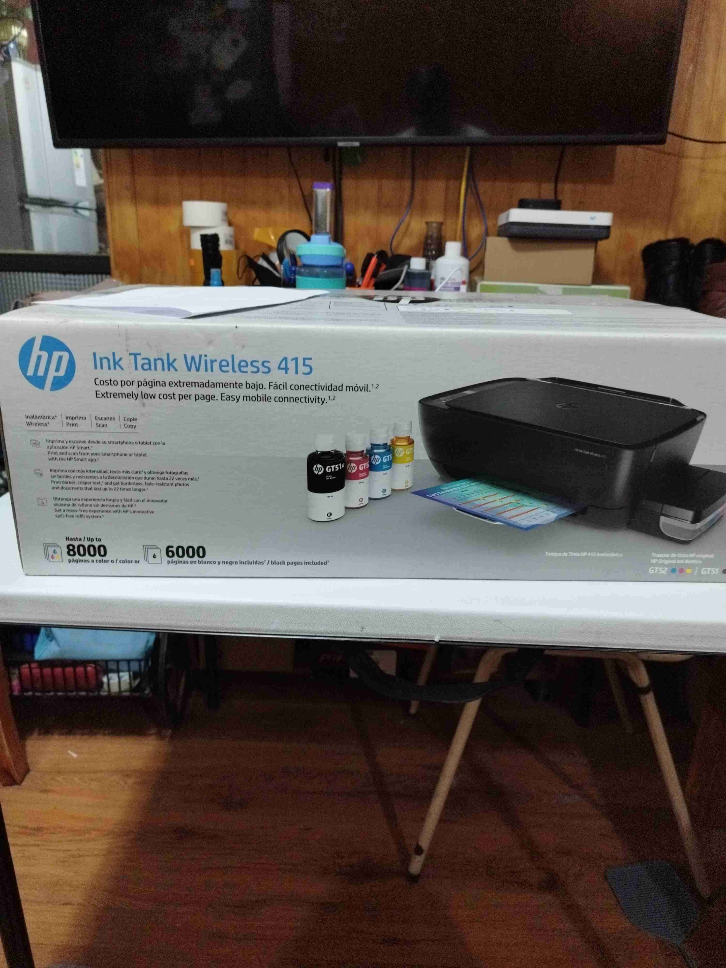 Impresora HP Ink Tank Wireless 415 - miniatura 1