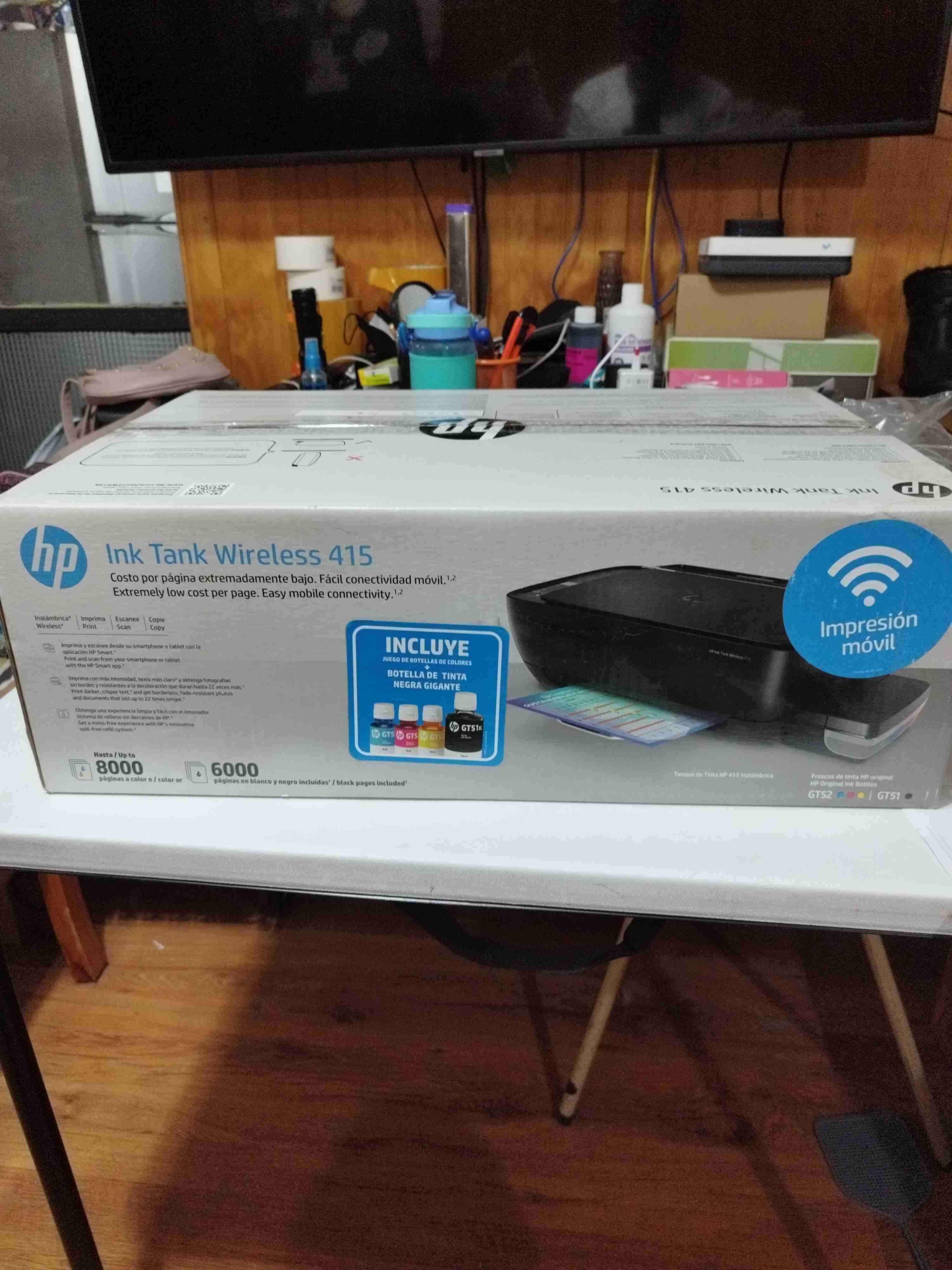 Impresora HP Ink Tank Wireless 415 - miniatura 4
