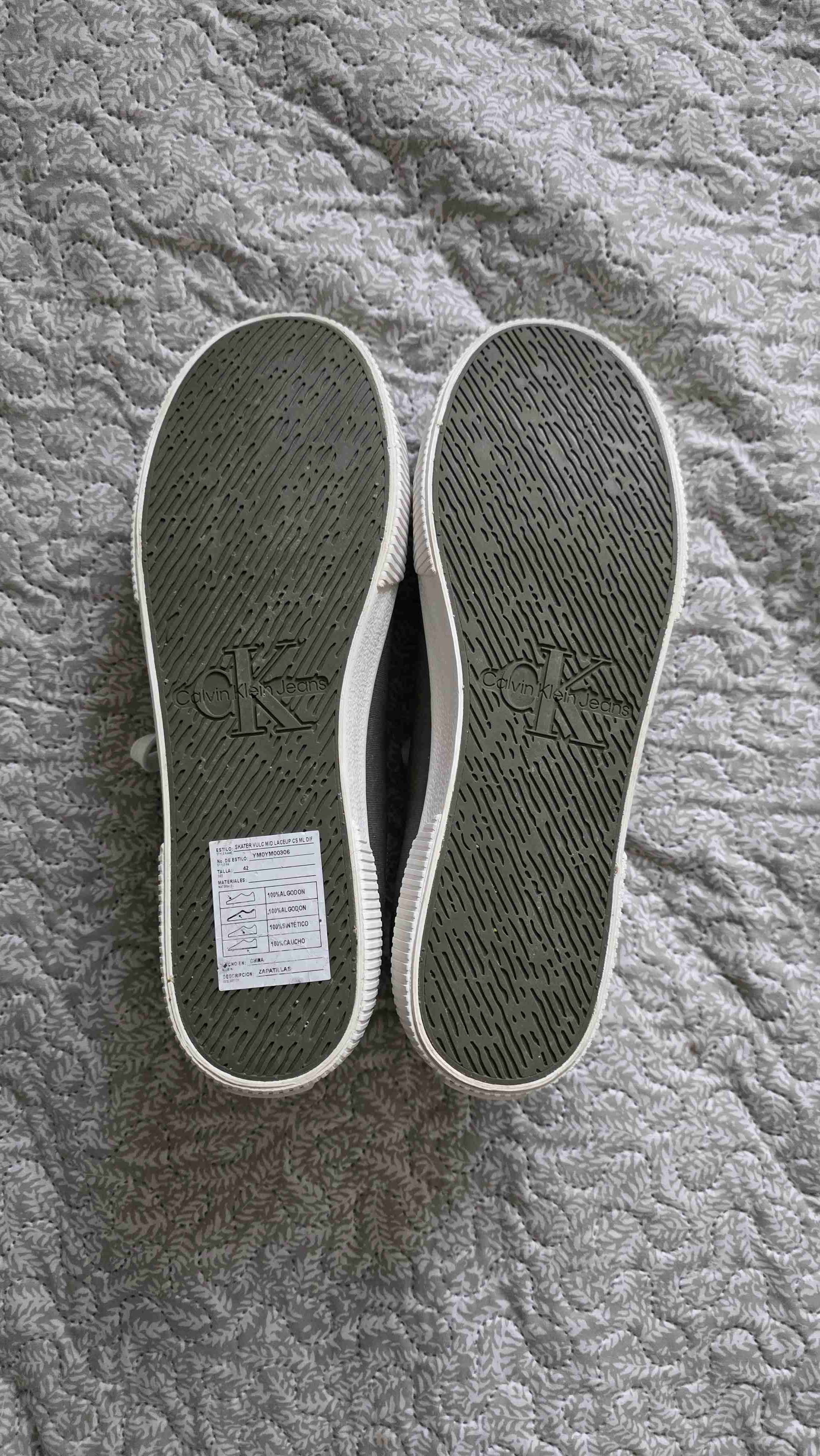 Zapatillas Calvin Klein grises - miniatura 4