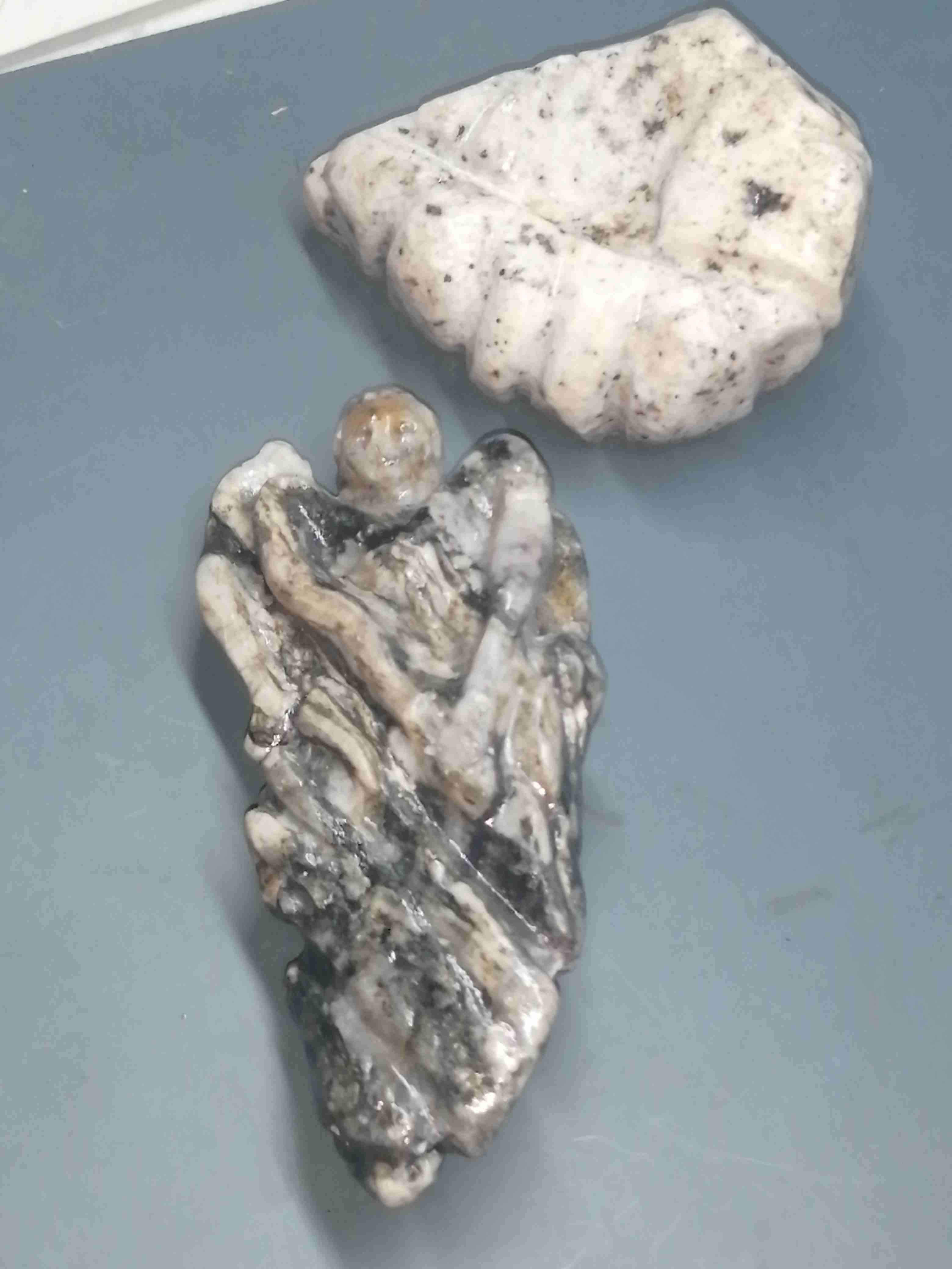 Escultura de piedra magallanica decoración. - miniatura 4