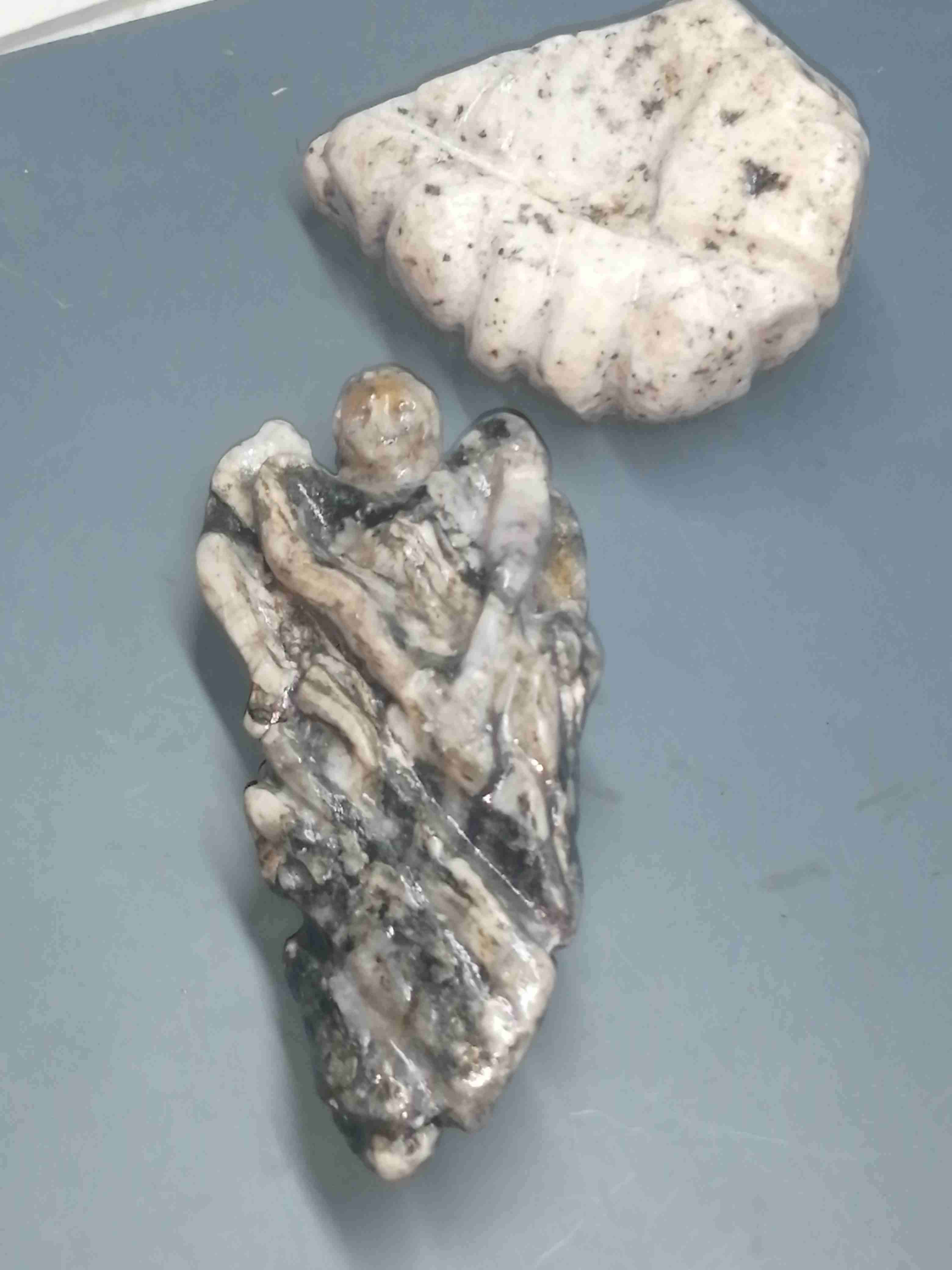 Escultura de piedra magallanica decoración. - miniatura 5