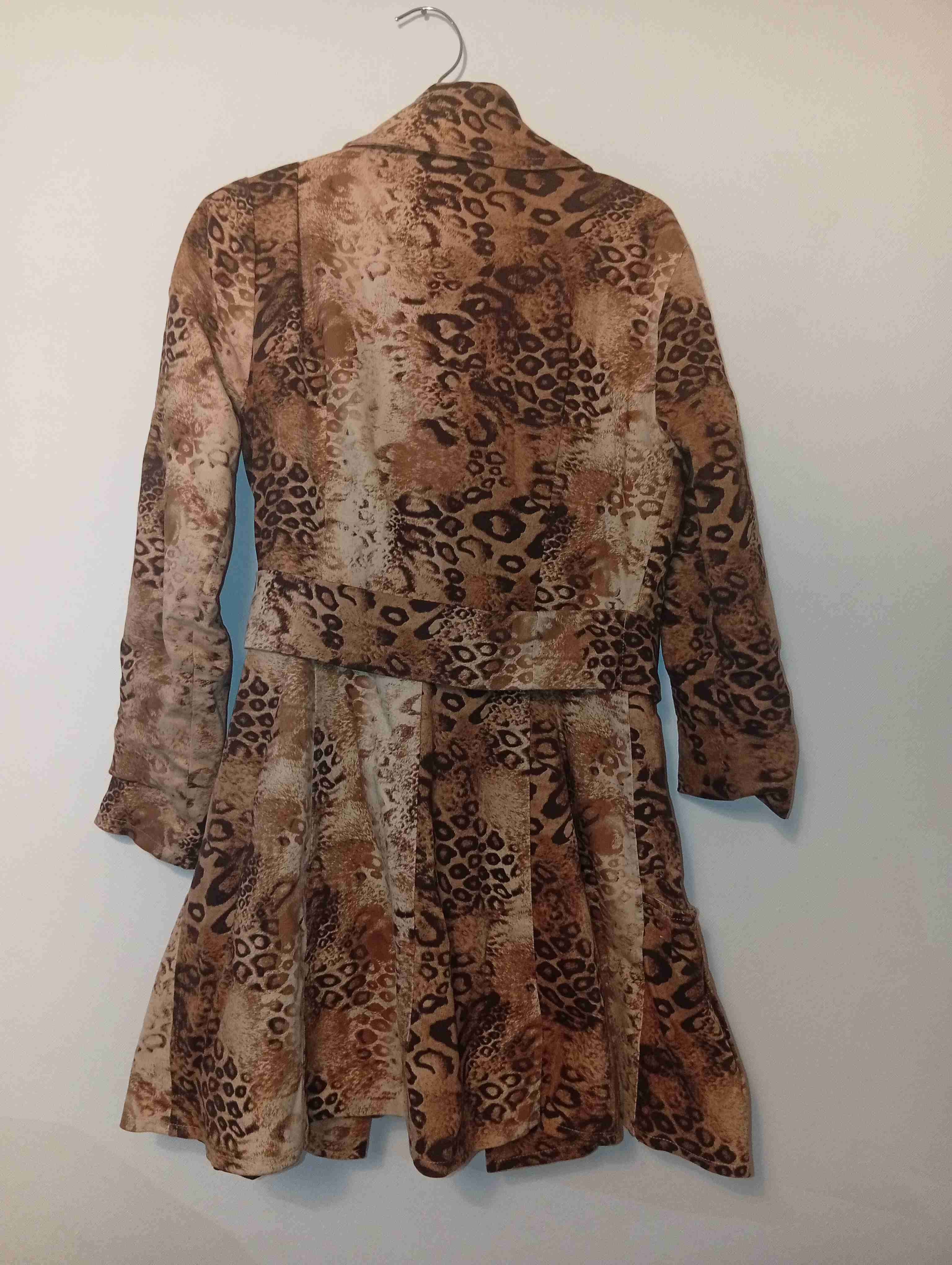 Abrigo animal print mujer - miniatura 2