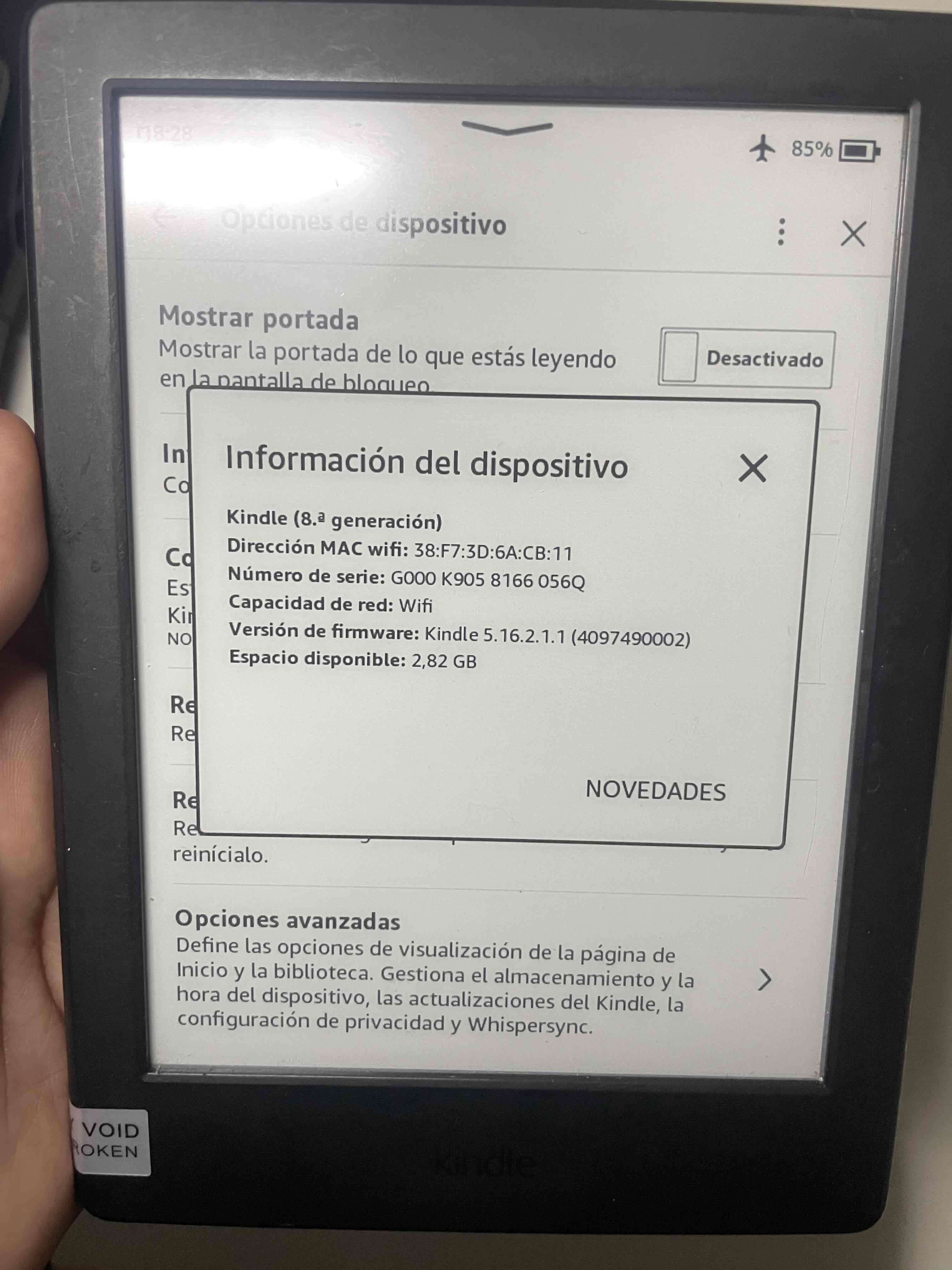 Kindle 8va generación - miniatura 5