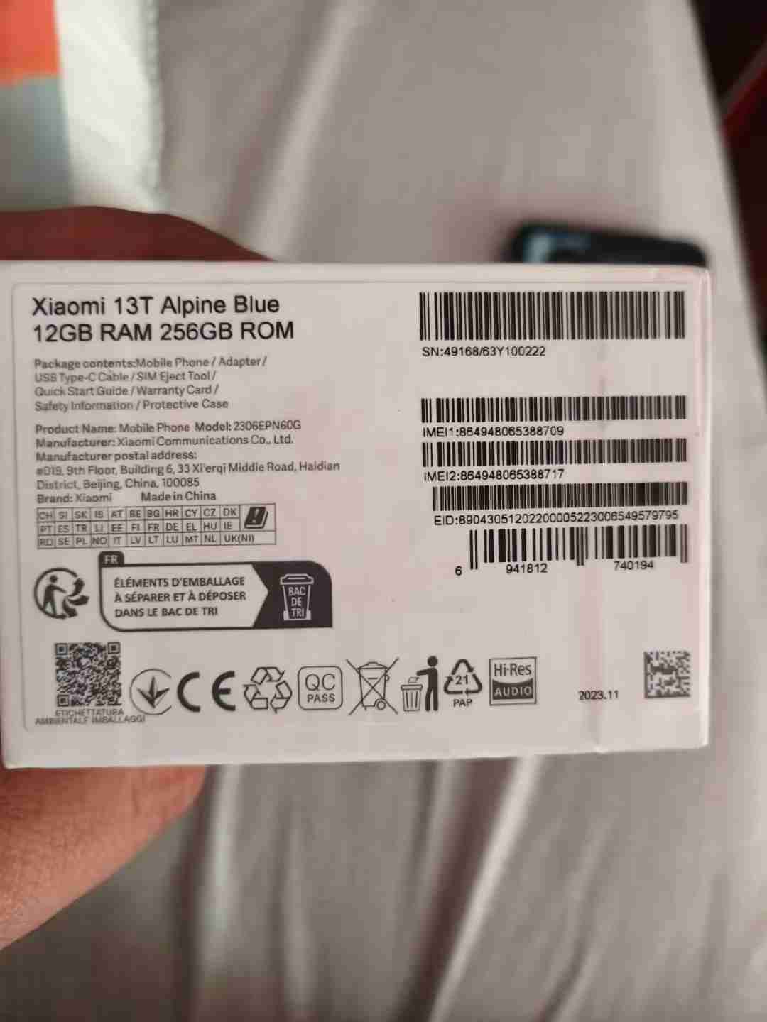 Xiaomi 13T nuevo en caja - miniatura 3