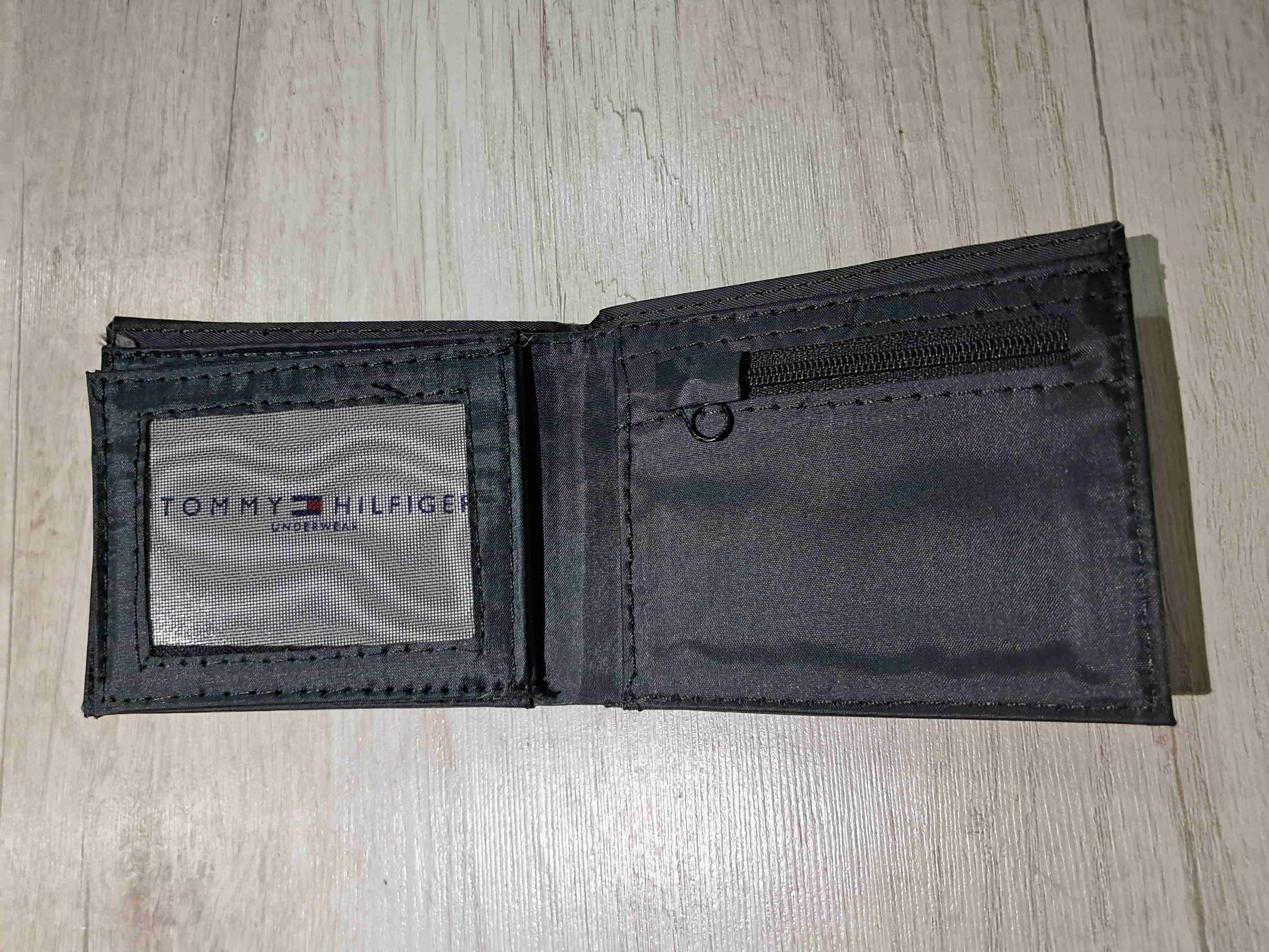 Cartera de semicuero negra - miniatura 2