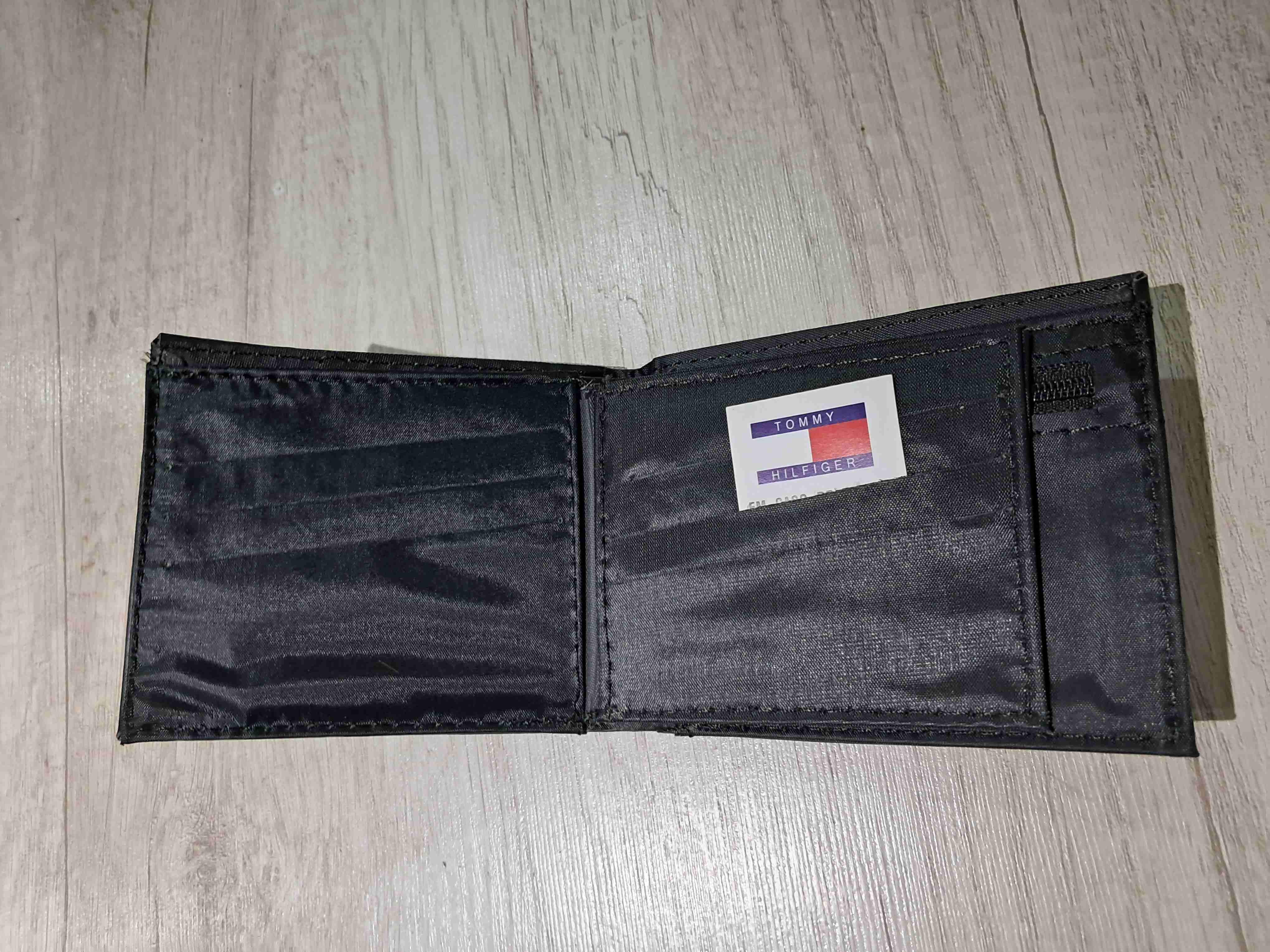 Cartera de semicuero negra - miniatura 3