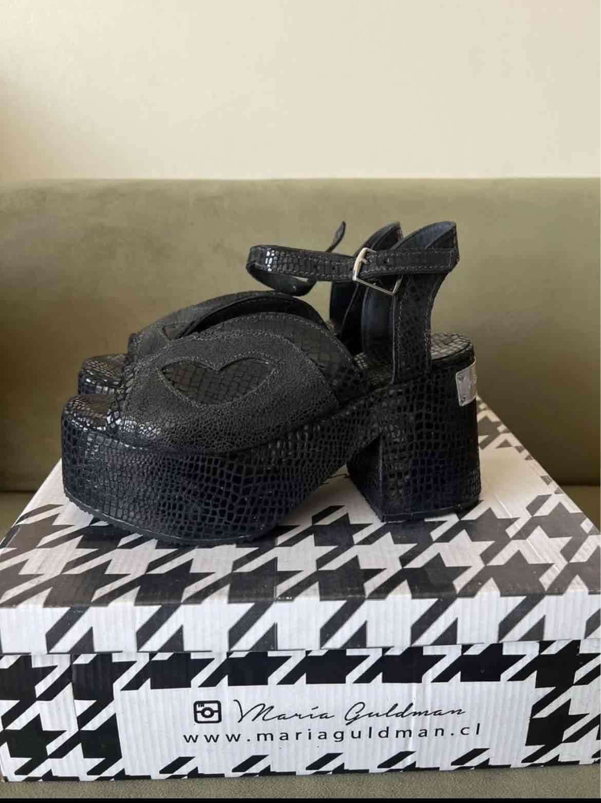 ZAPATOS  NEGROS 36 MARÍA GULDMAN - miniatura 4