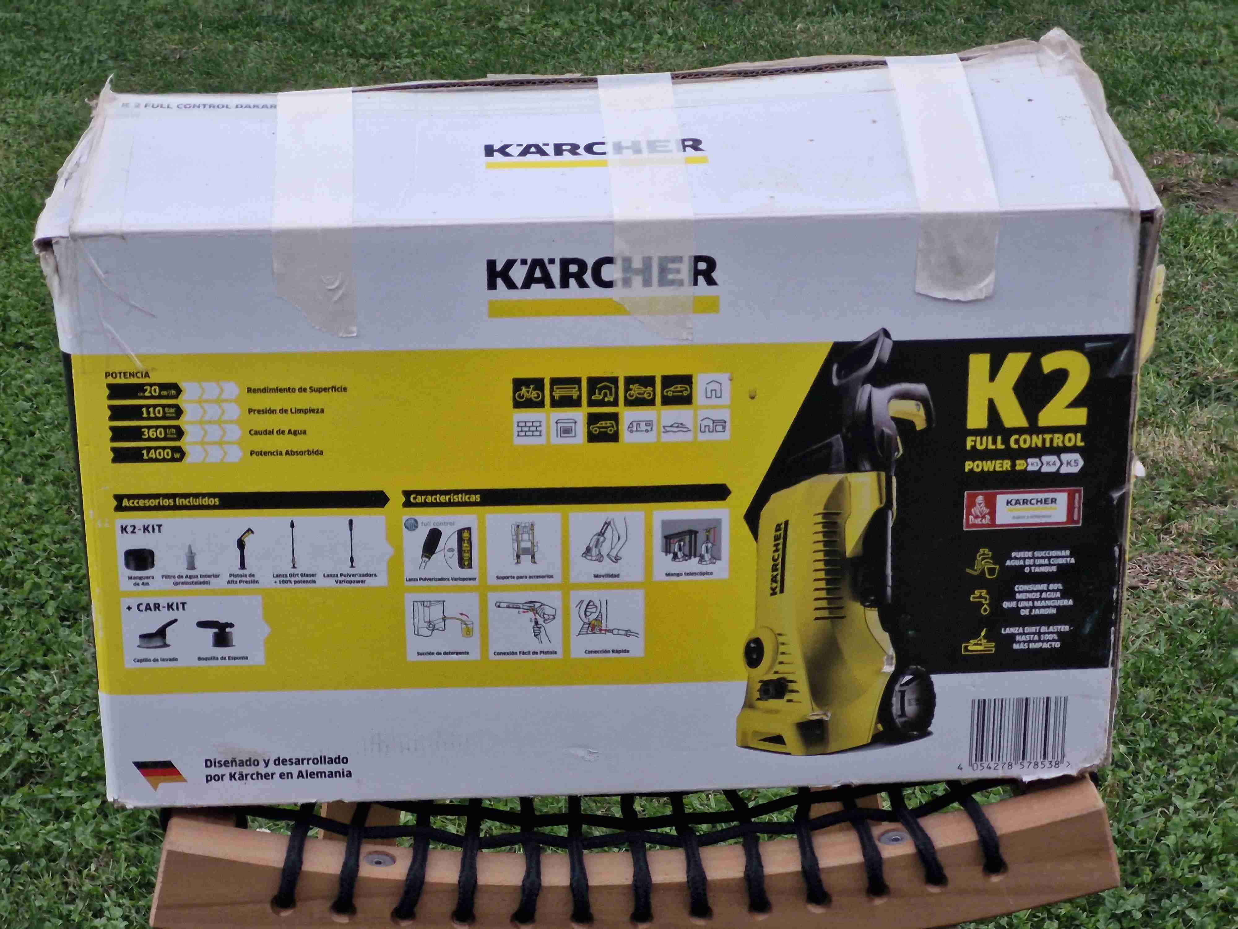 Hidrolavadora Kärcher con accesorios - miniatura 3