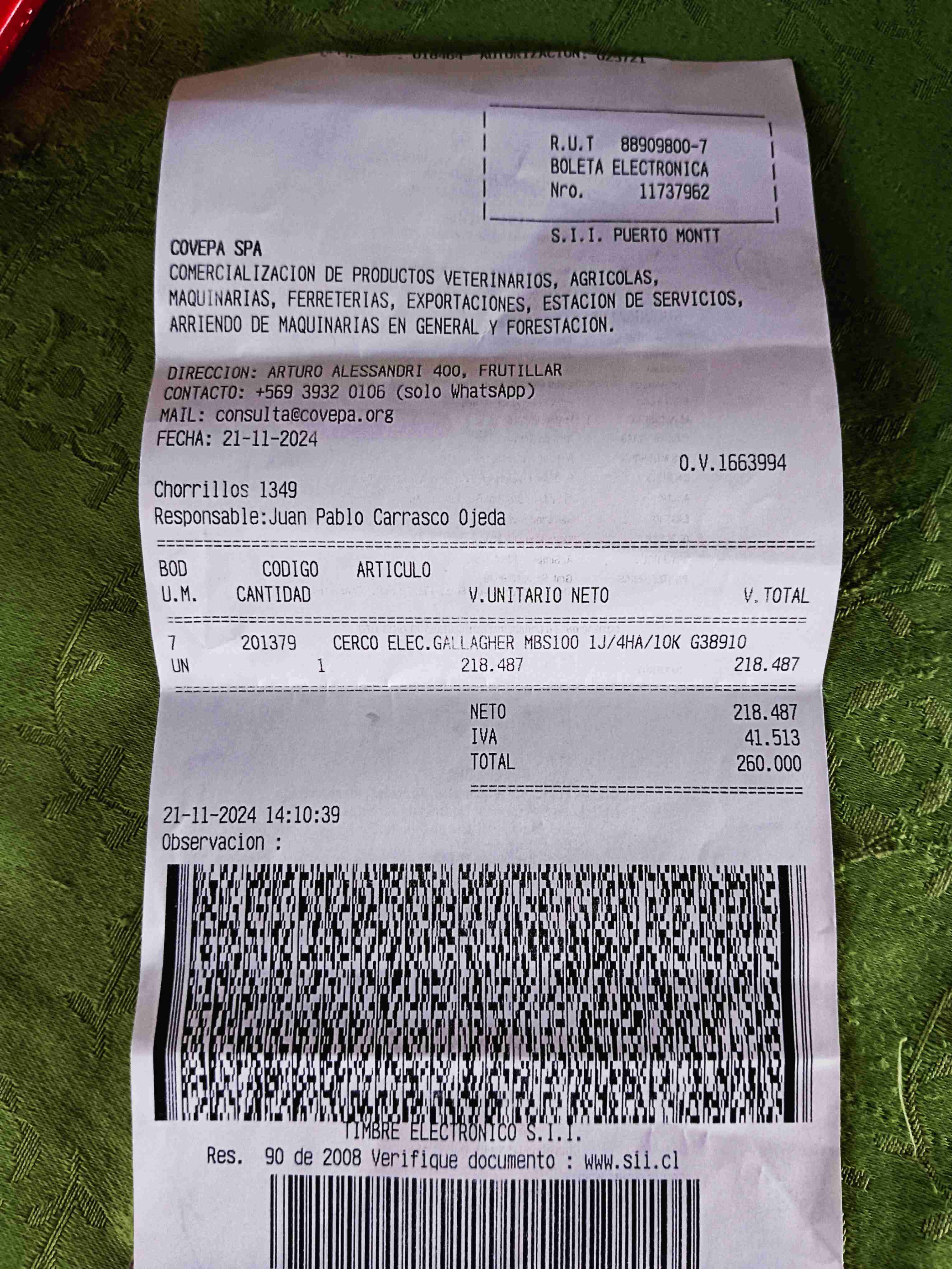 Energizador de cerco Gallagher MBS100 - miniatura 2