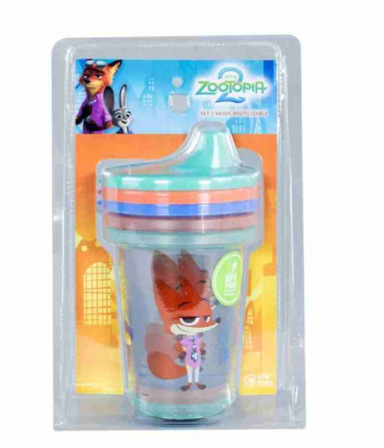 Pack 3 vasos reutilizable Zootopia - miniatura 1