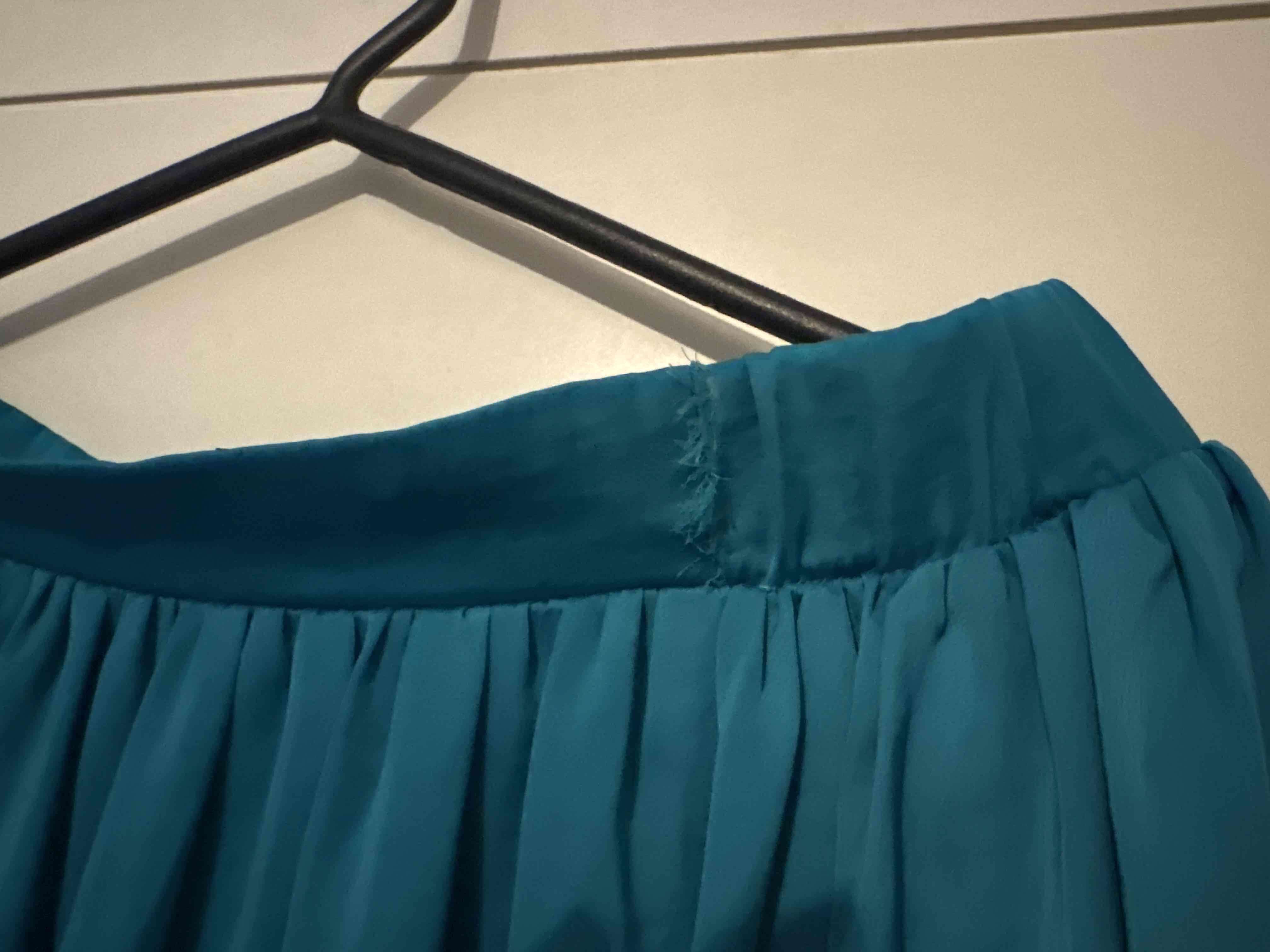 Falda larga turquesa - miniatura 3