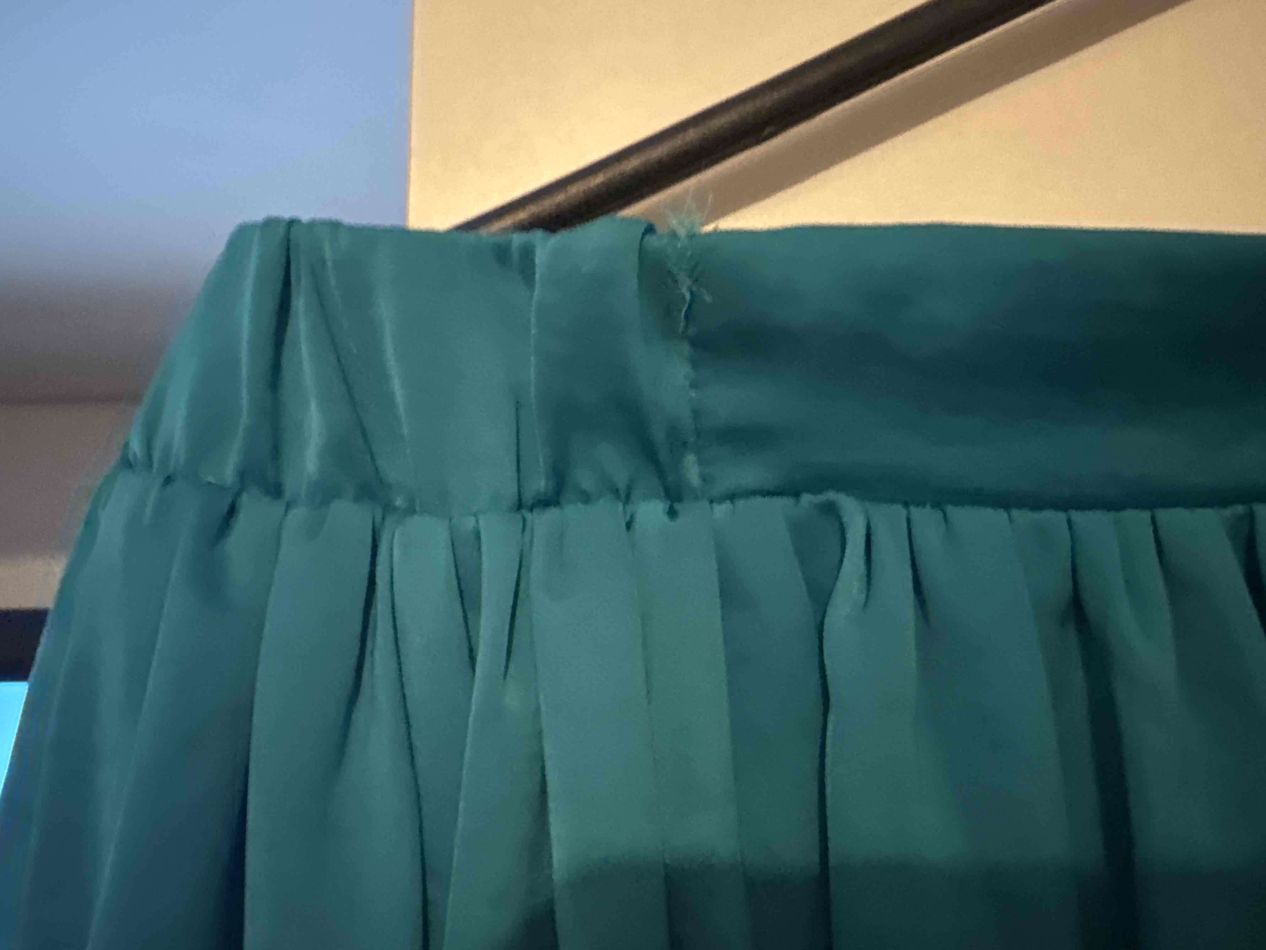 Falda larga turquesa - miniatura 4