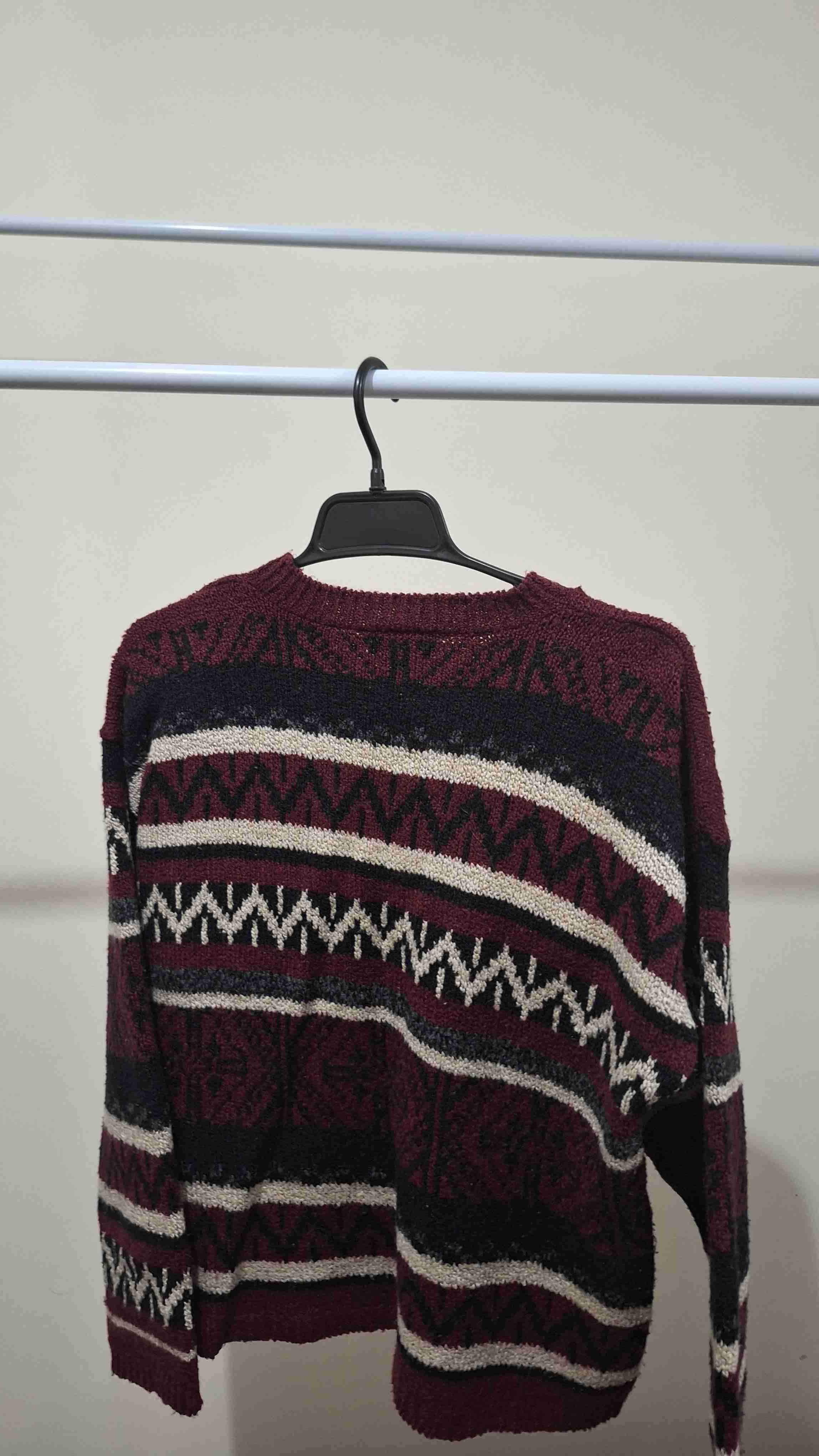 Suéter de lana multicolor - miniatura 2