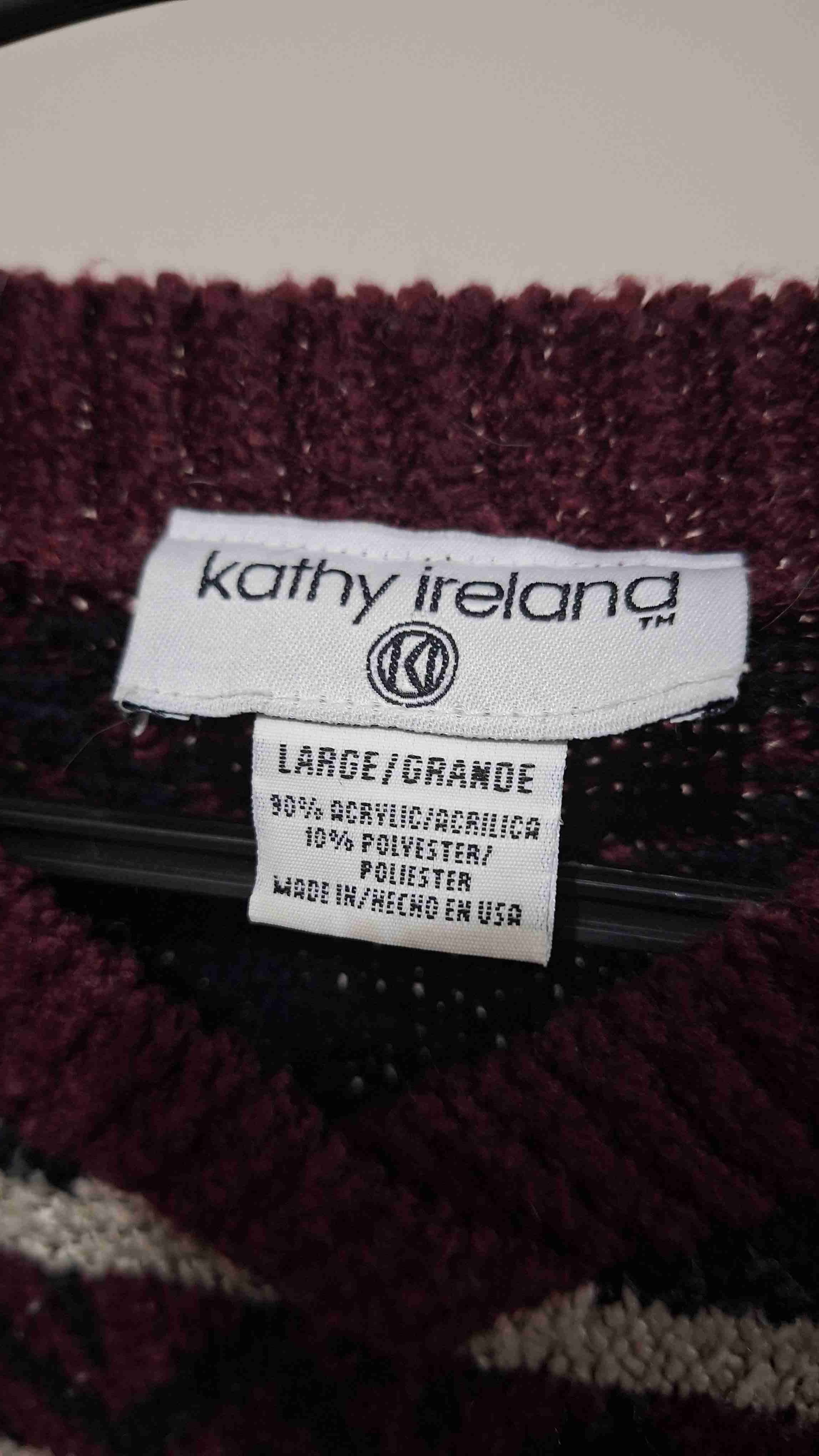 Suéter de lana multicolor - miniatura 3