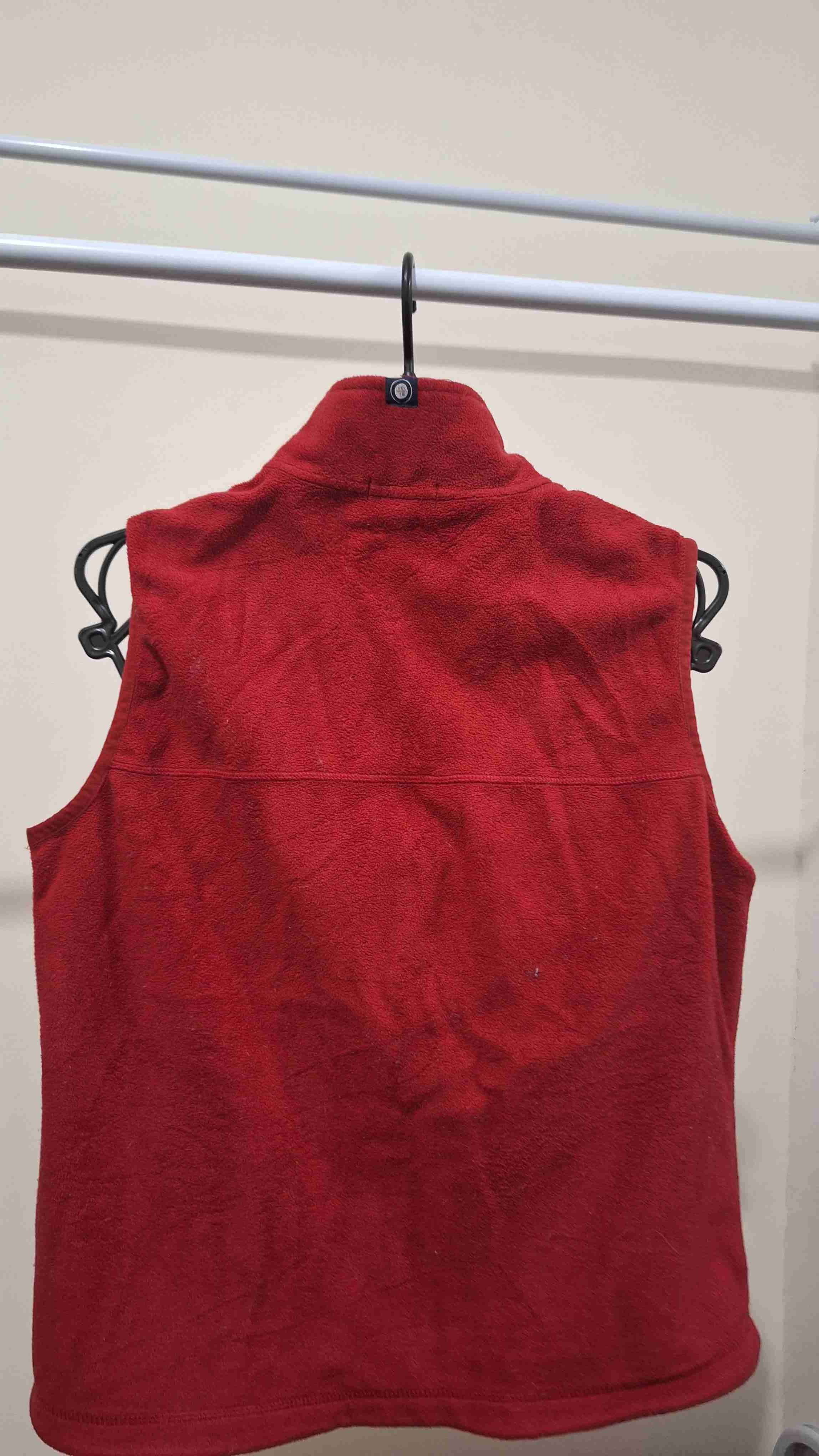 Chaleco polar sin mangas rojo - miniatura 2