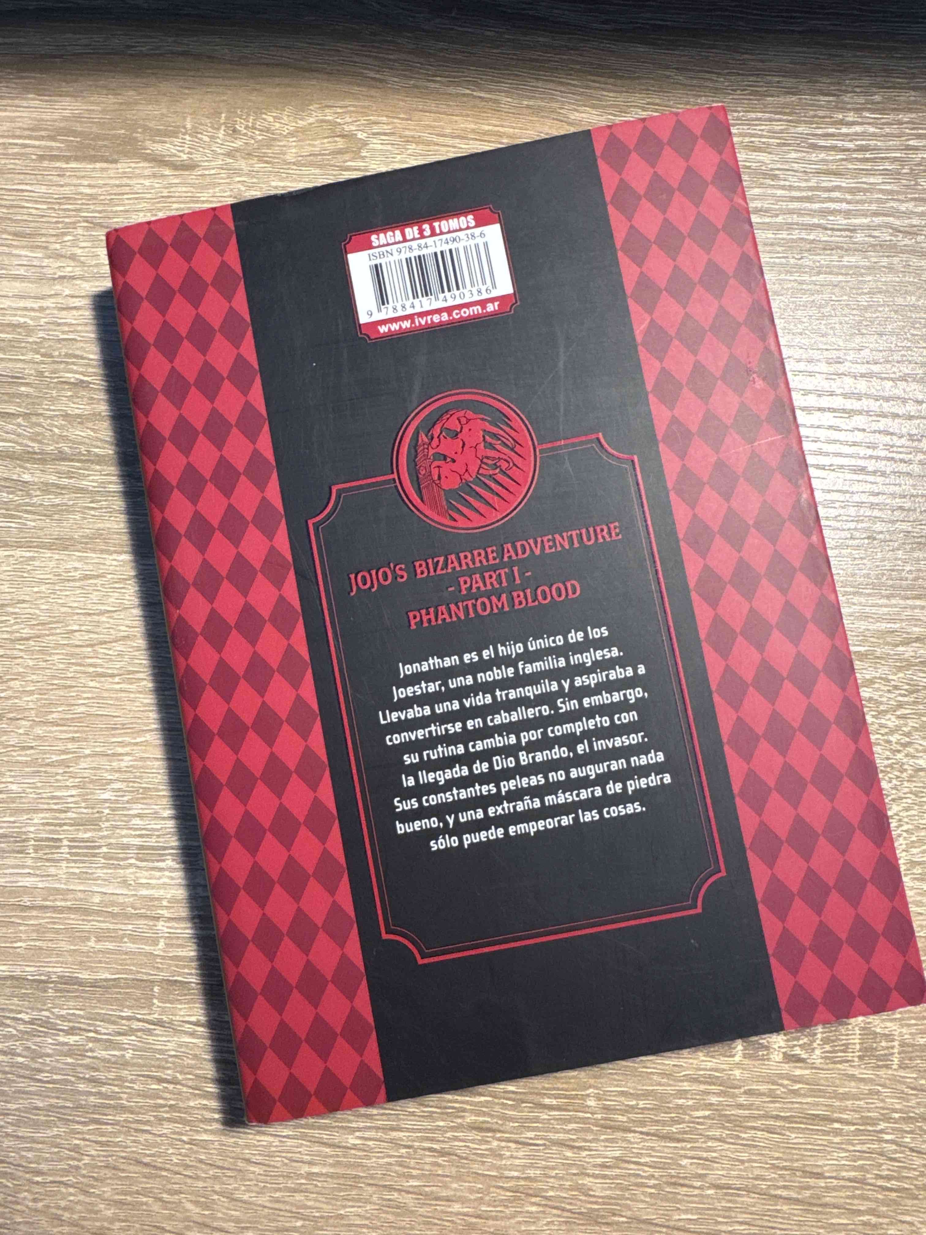 Manga Jojo's Bizarre Adventure Vol. 1 - miniatura 2