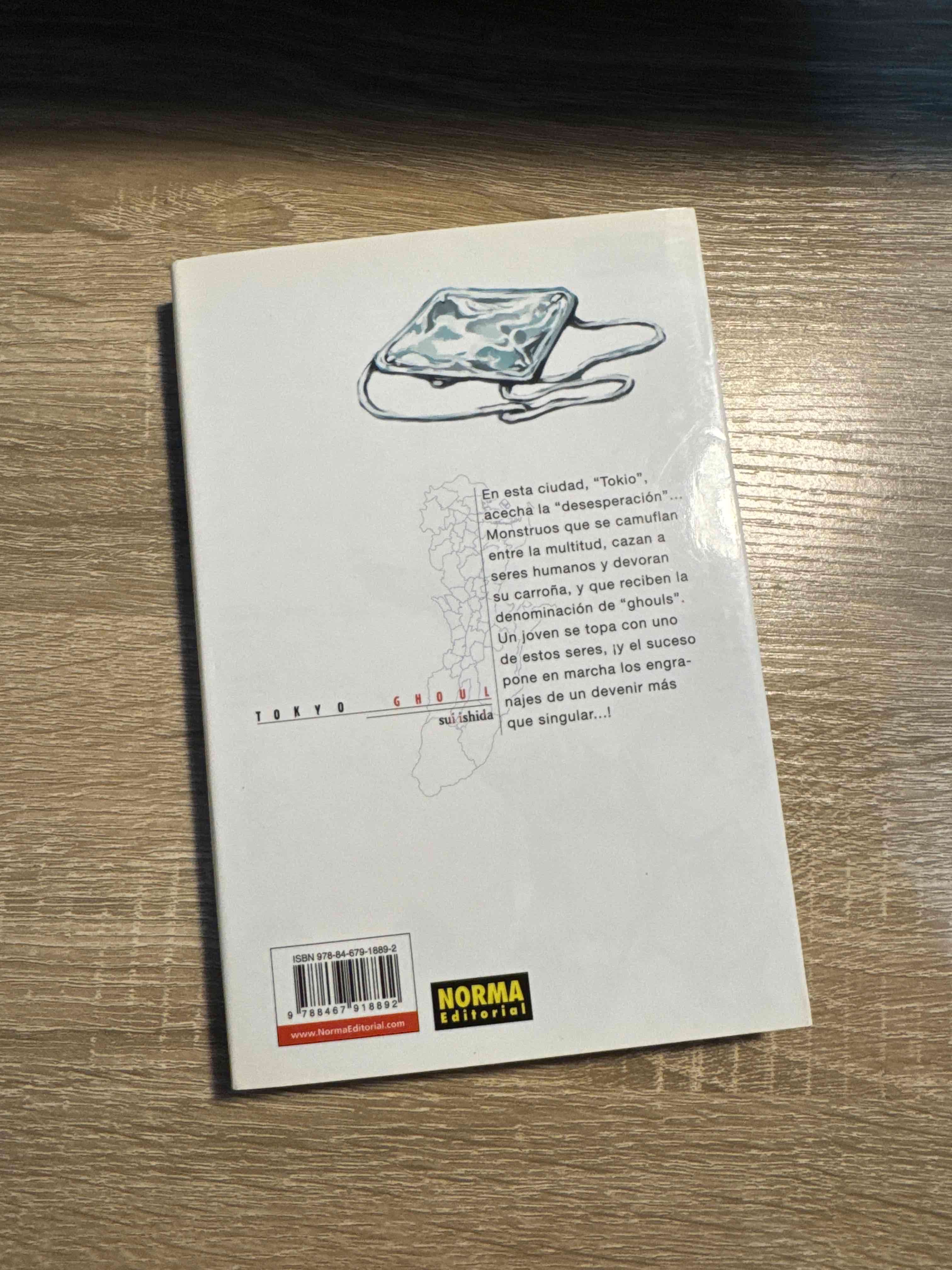 Manga Tokyo Ghoul Volumen 1 - miniatura 2