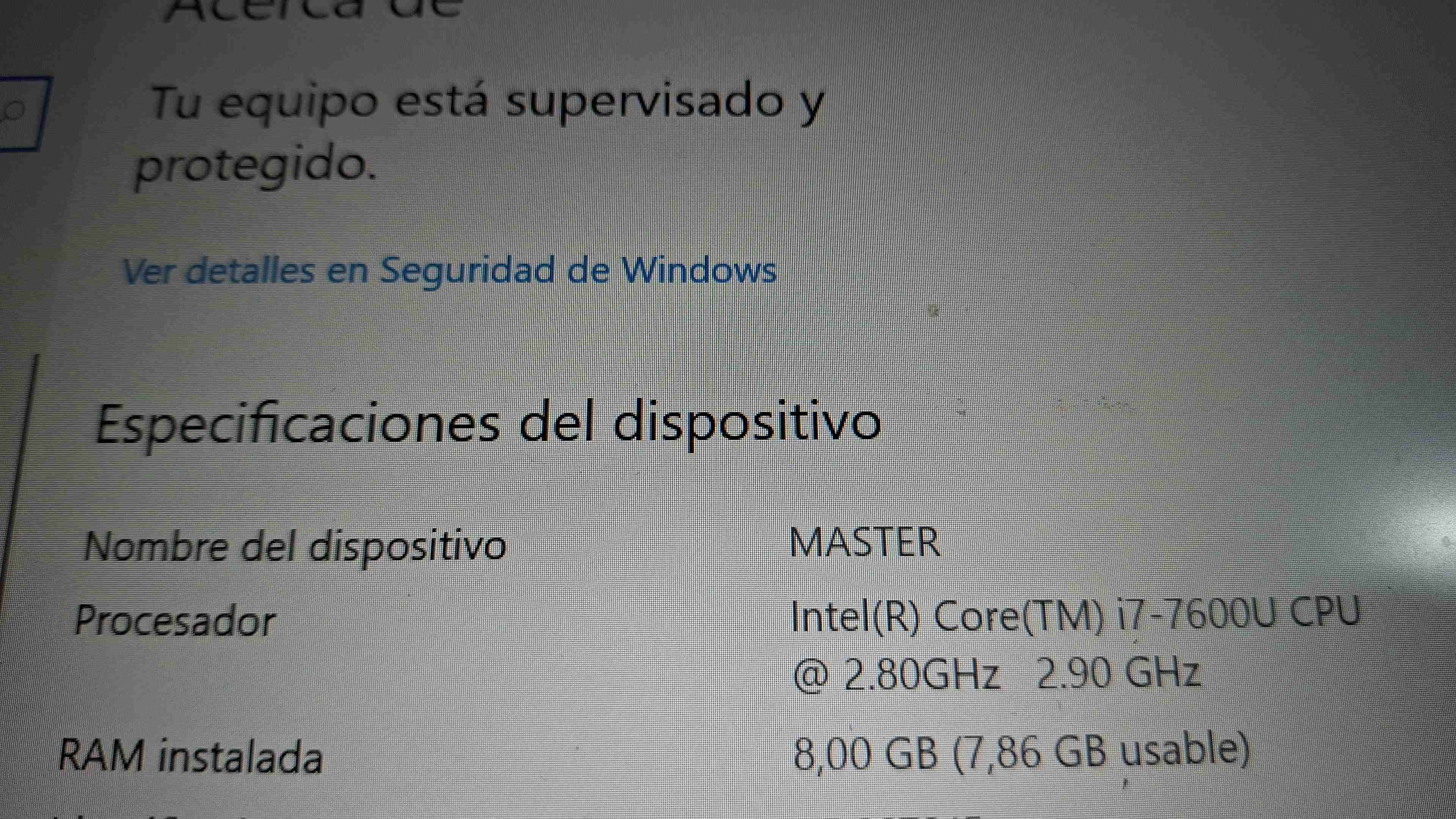 Portátil Dell i7 7600U - miniatura 3