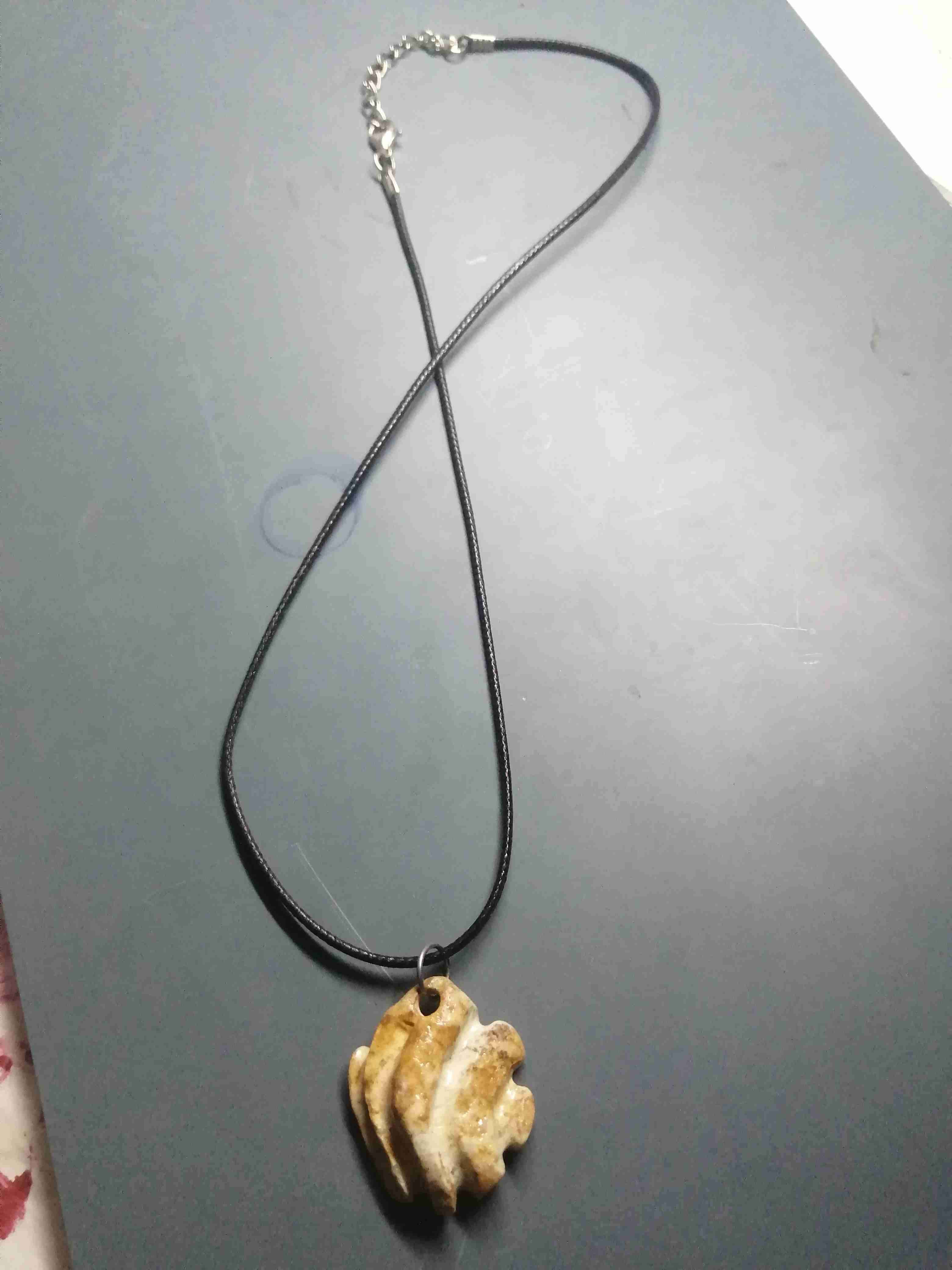 Collar con colgante de piedra magallanica - miniatura 5