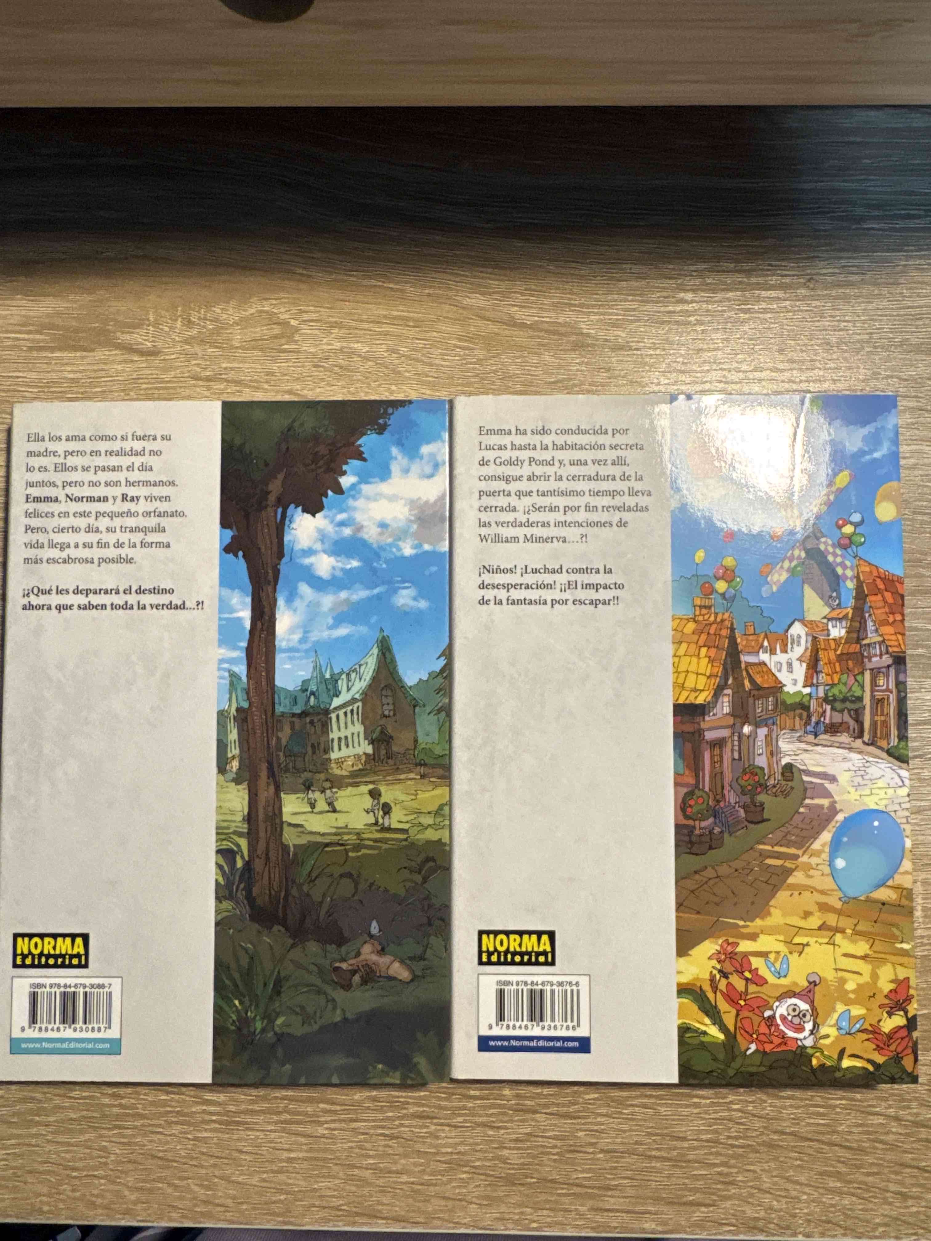 Mangas The Promised Neverland 1 y 9 - miniatura 2