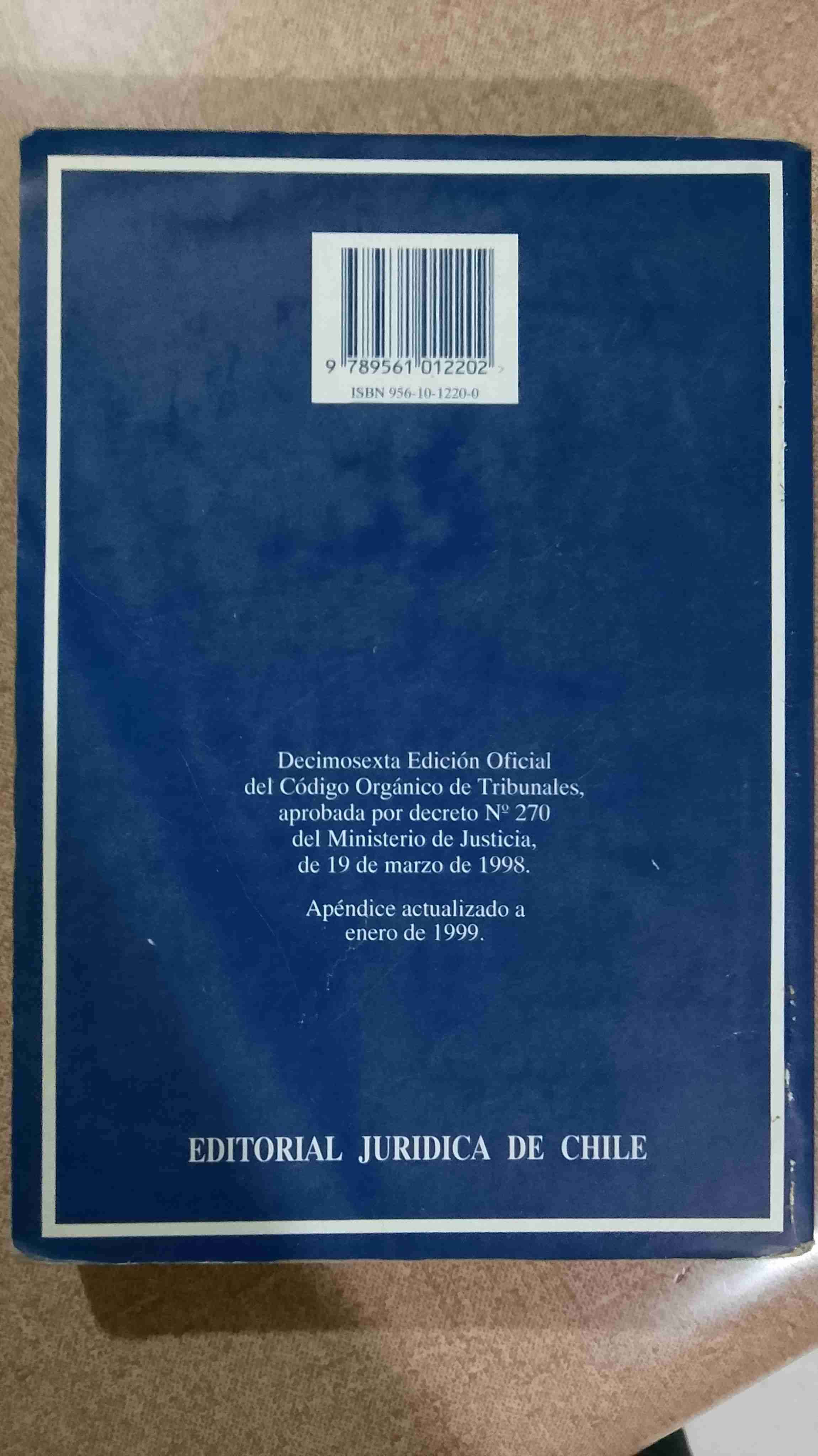 Código Orgánico de Tribunales - miniatura 2