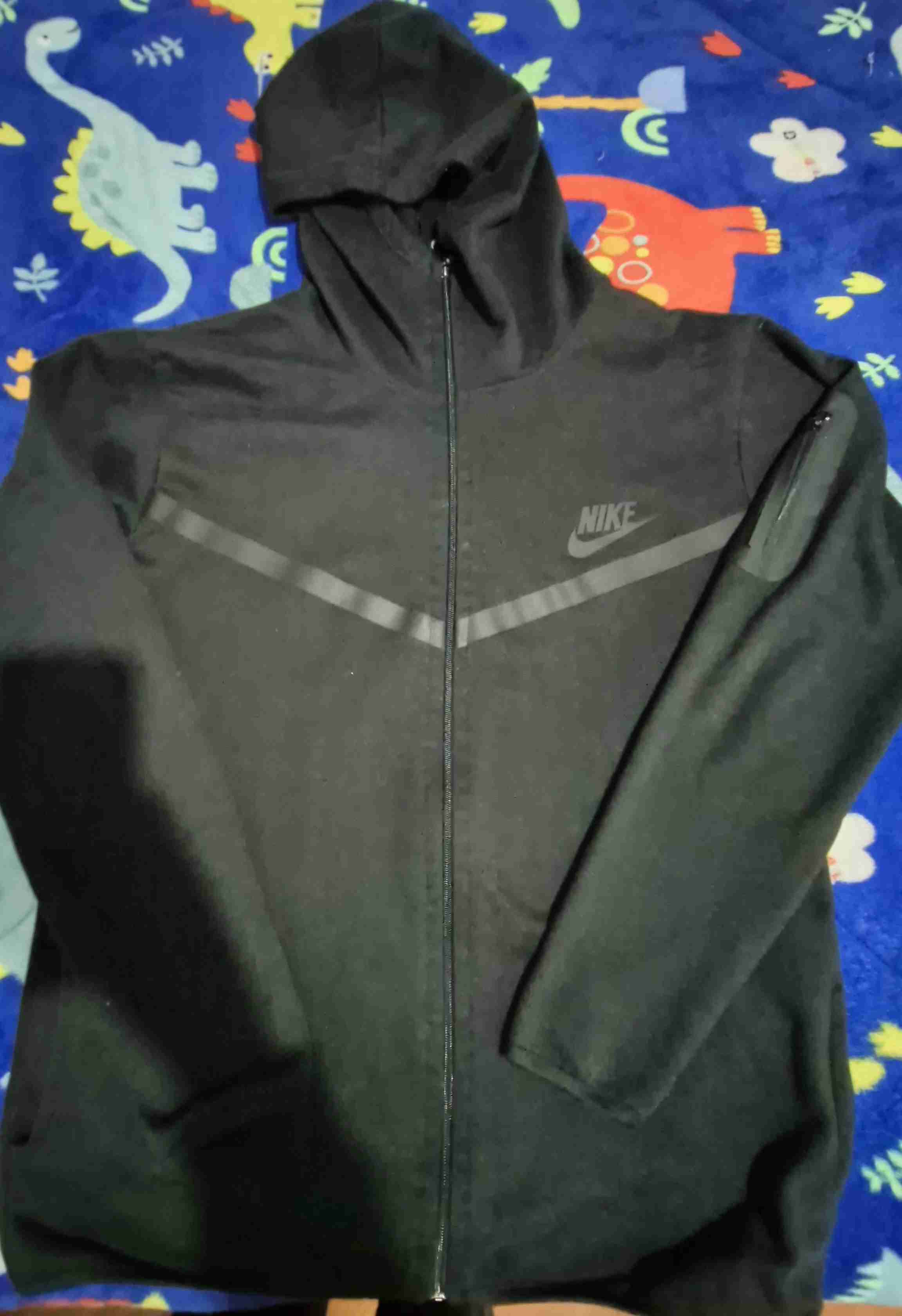 Polerón Nike negro unisex - miniatura 2