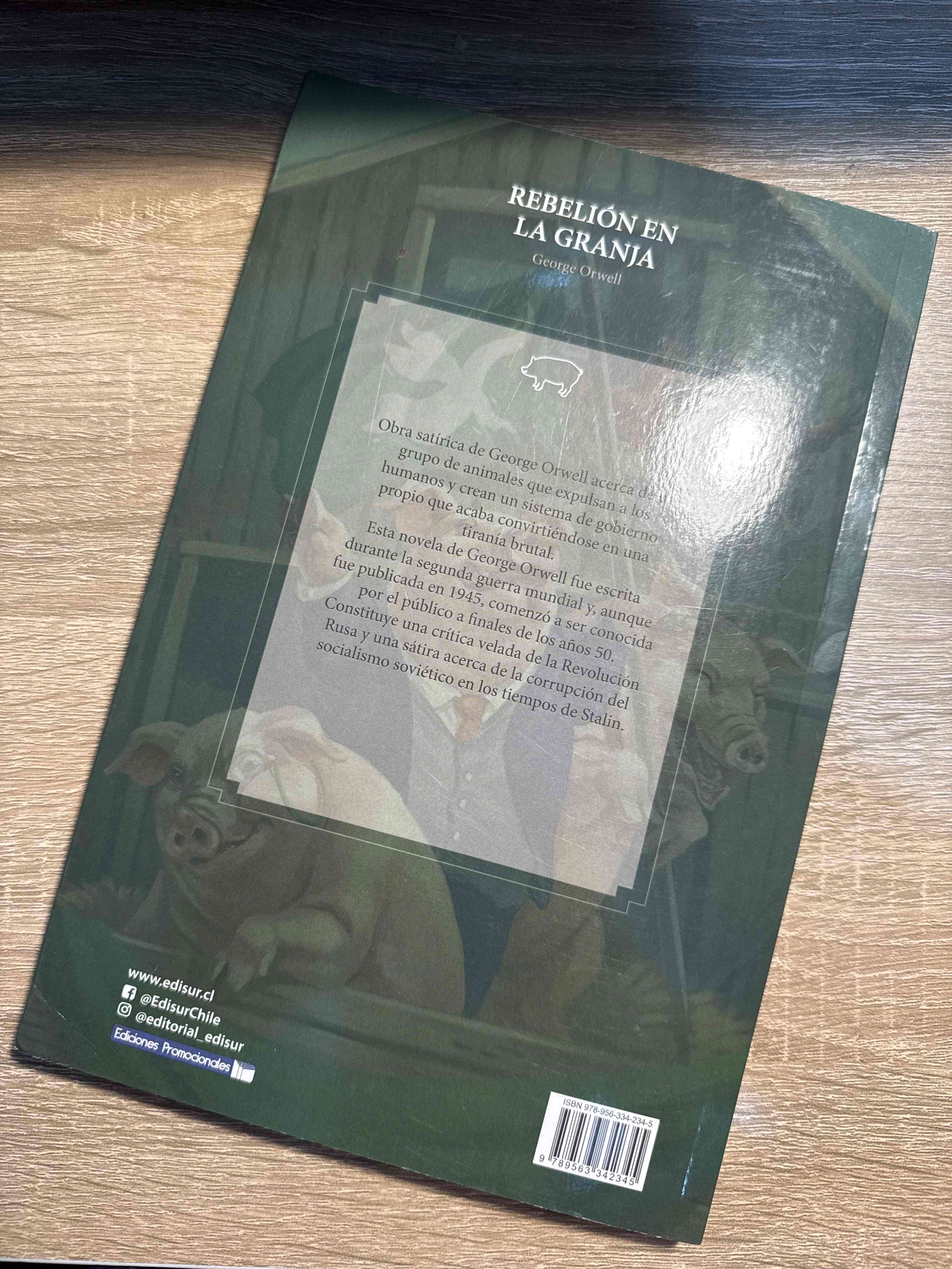 Libro 'Rebelión en la granja' de Orwell - miniatura 2