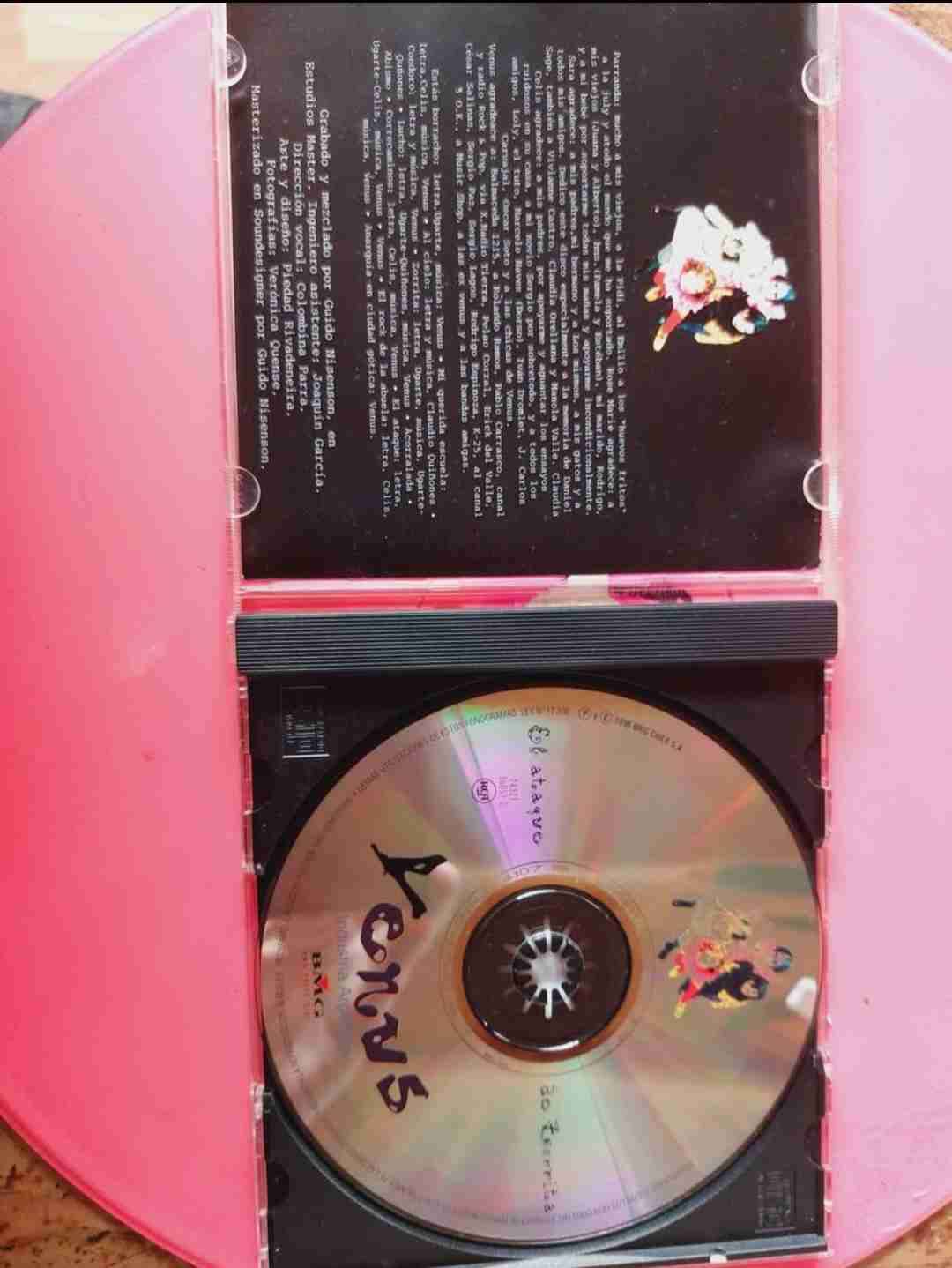 CD Venus - El  Ataque de Zorrita - miniatura 5