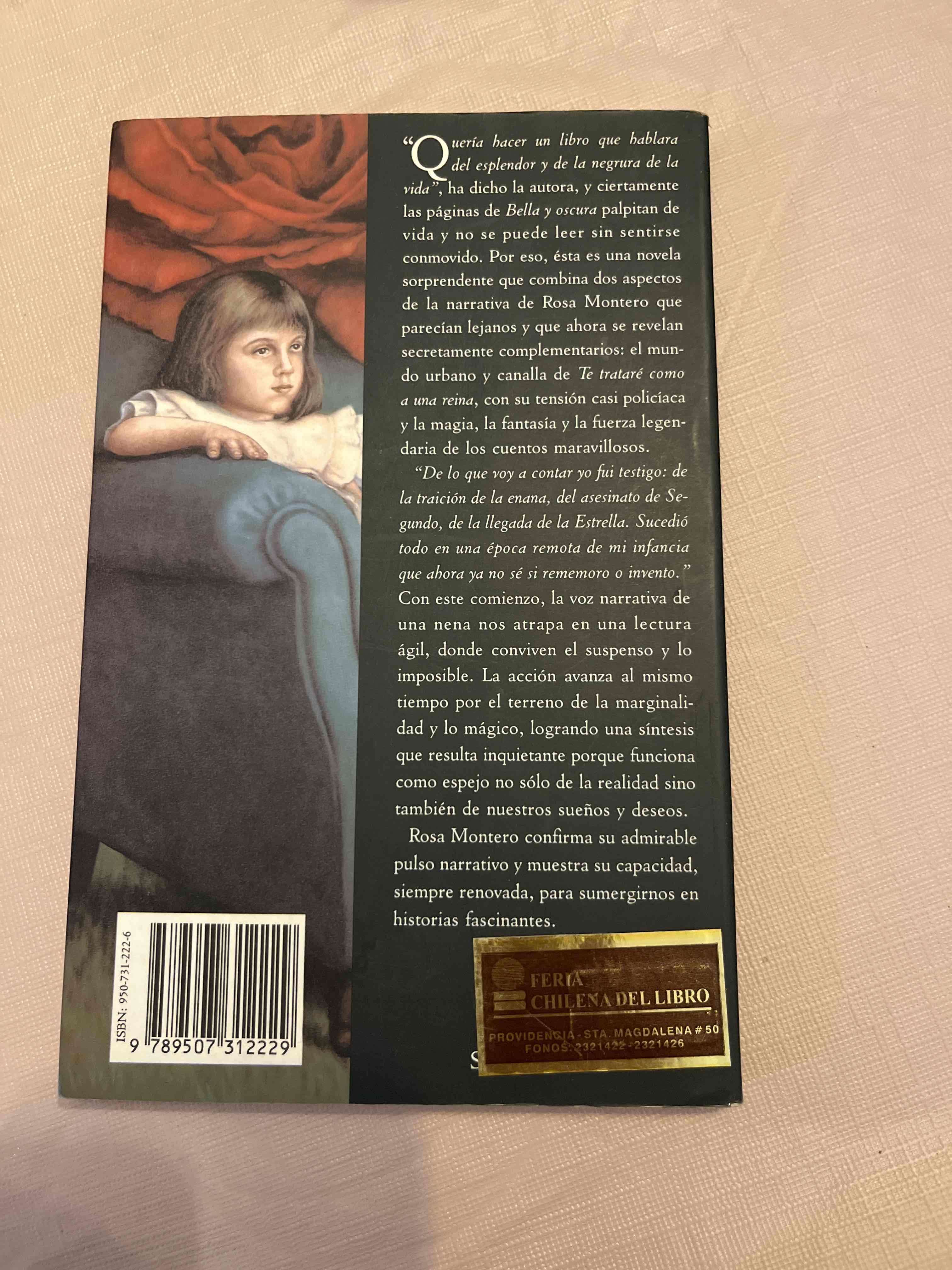 Novela 'Bella y oscura' de Rosa Montero - miniatura 2