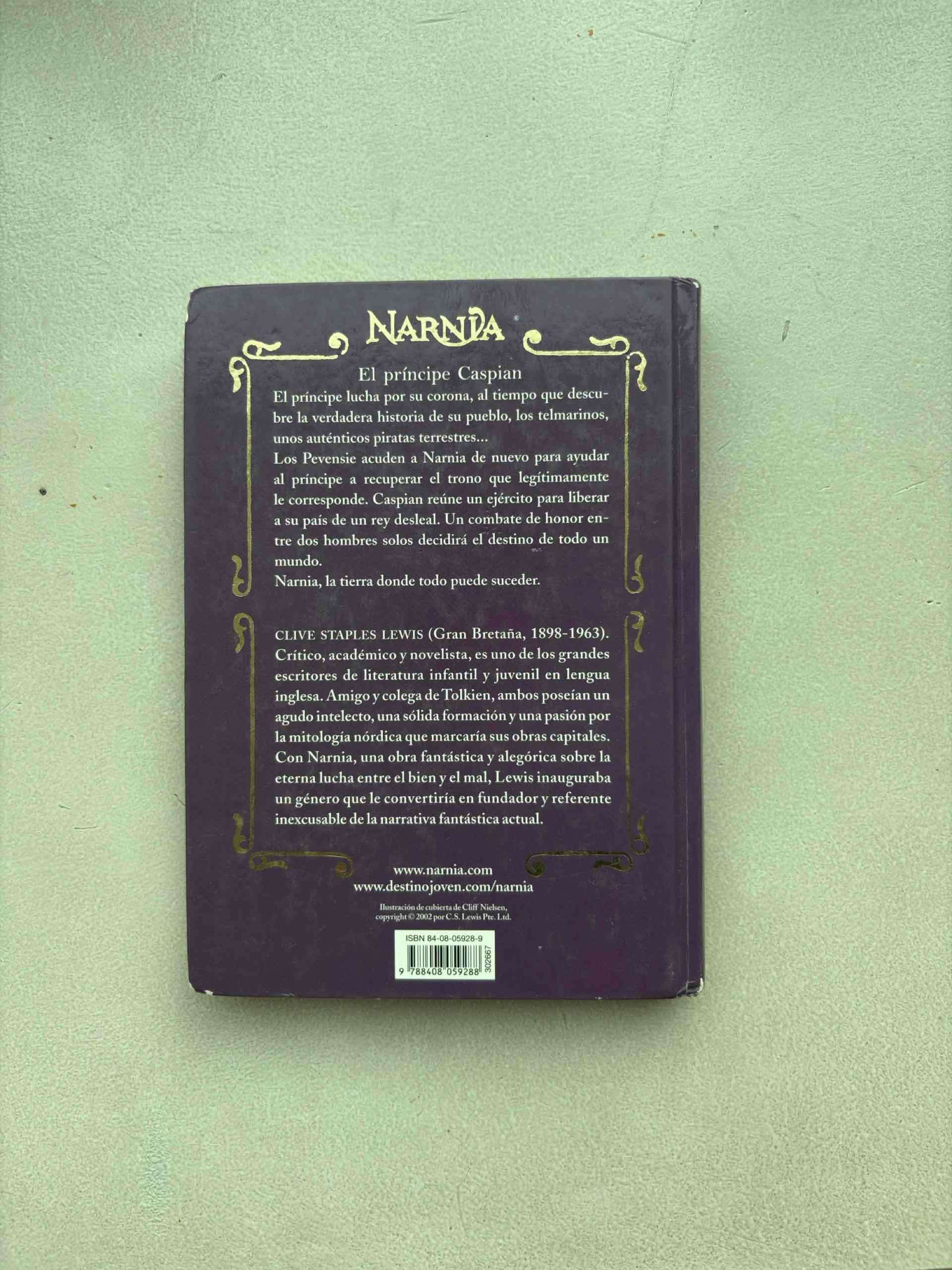 Libro Narnia: El príncipe Caspian - miniatura 2