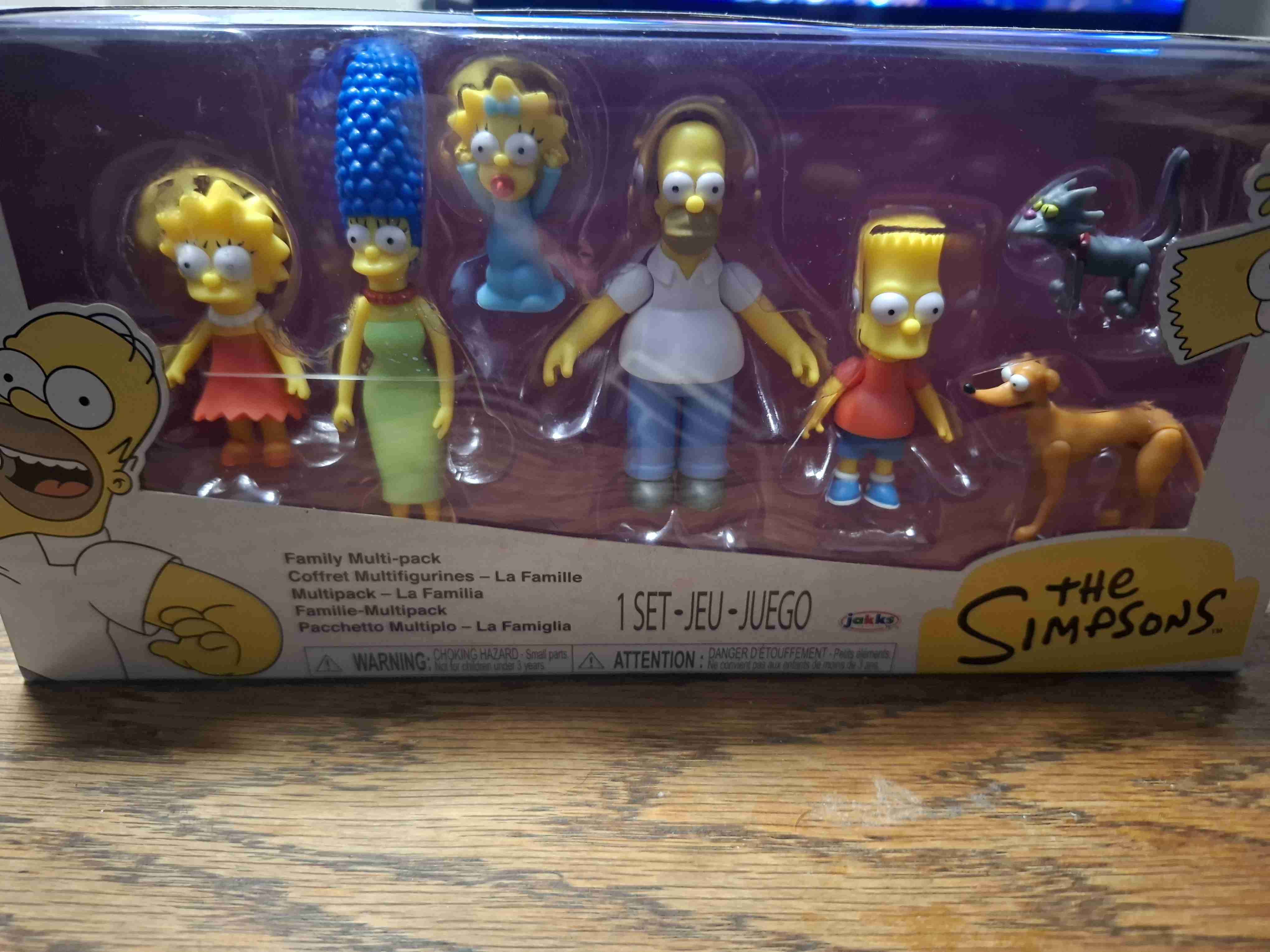 Set figuras The Simpsons - miniatura 1