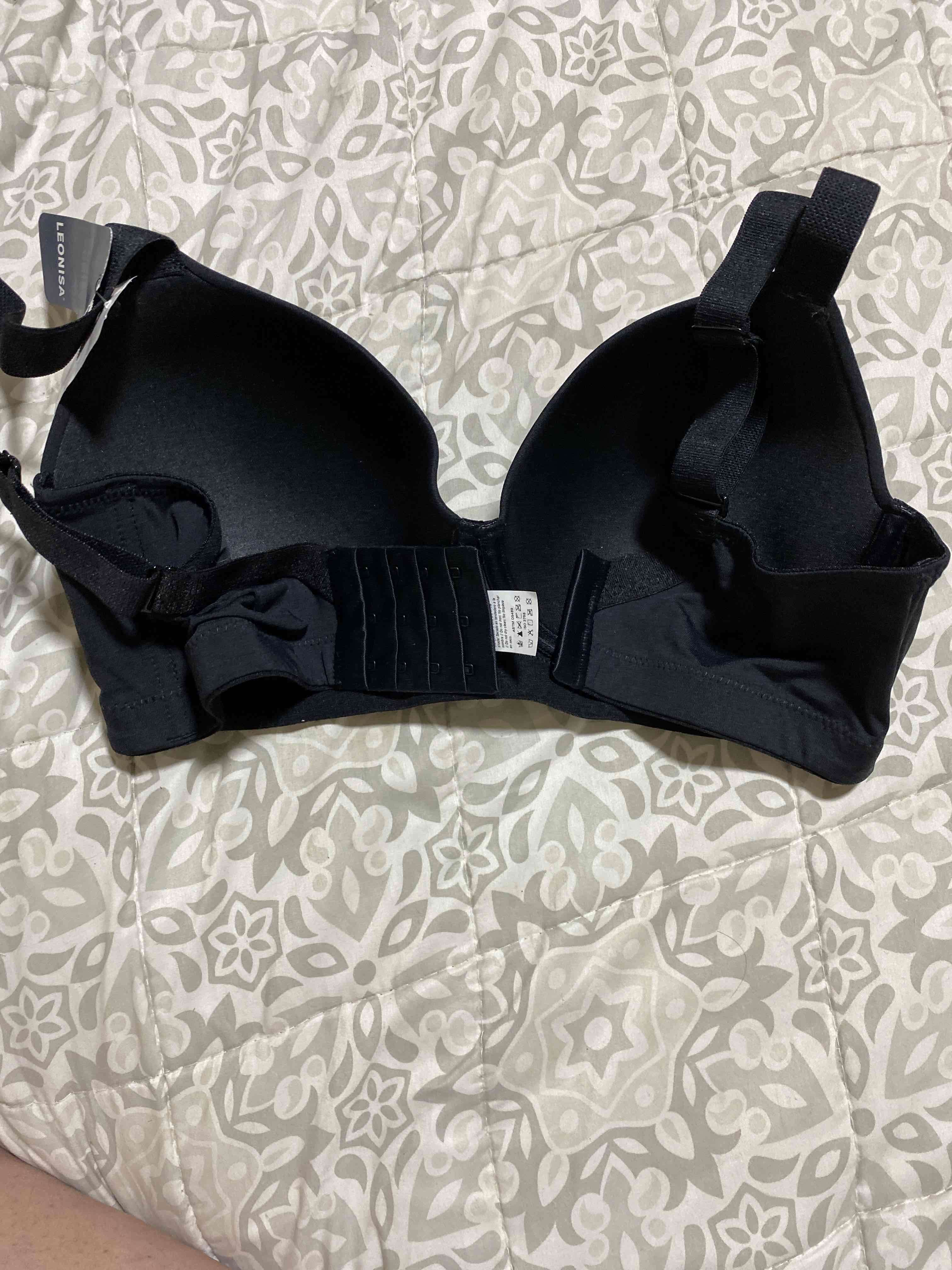 Sostén negro clásico - miniatura 3