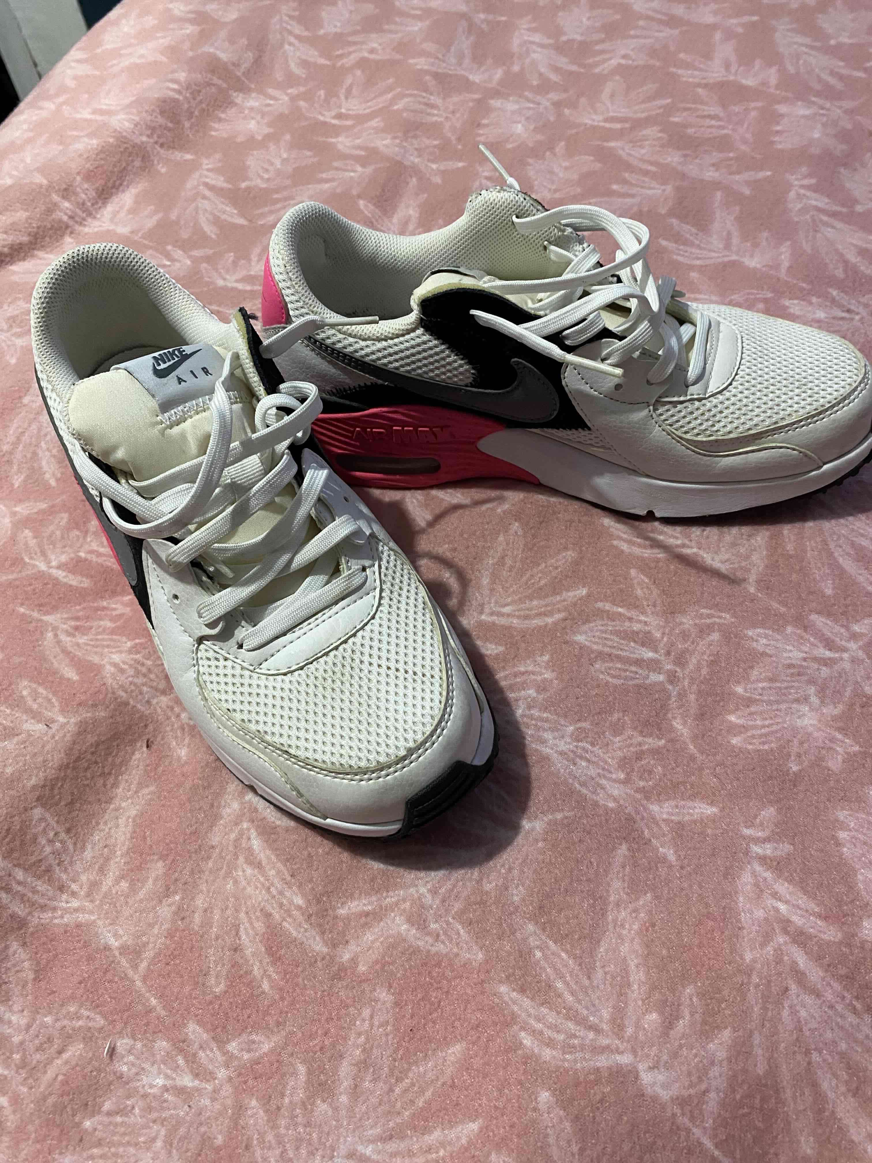 Zapatillas Nike Air Max blancas y rosas - miniatura 3