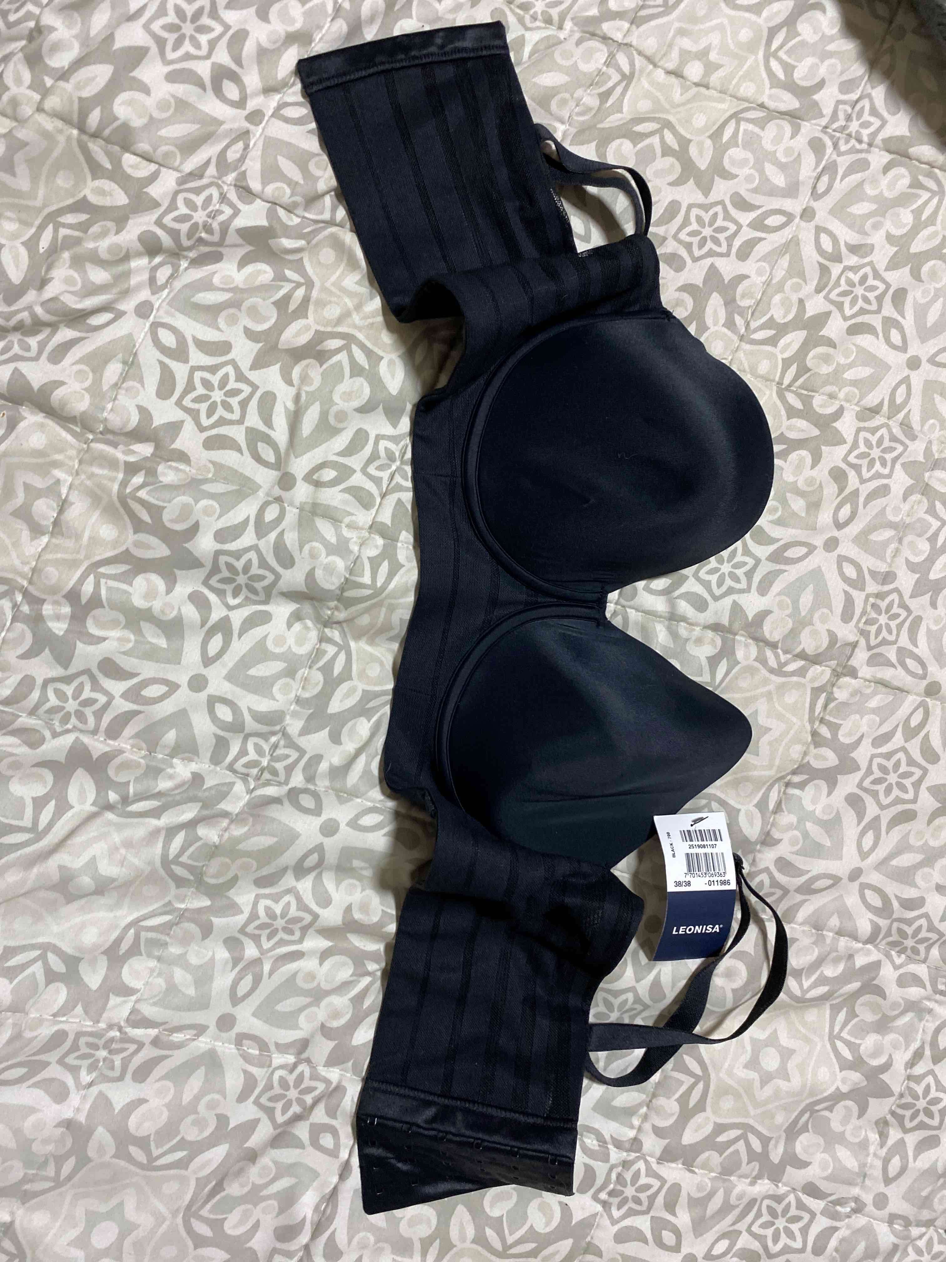 Sostén negro Leonisa con etiqueta - miniatura 3