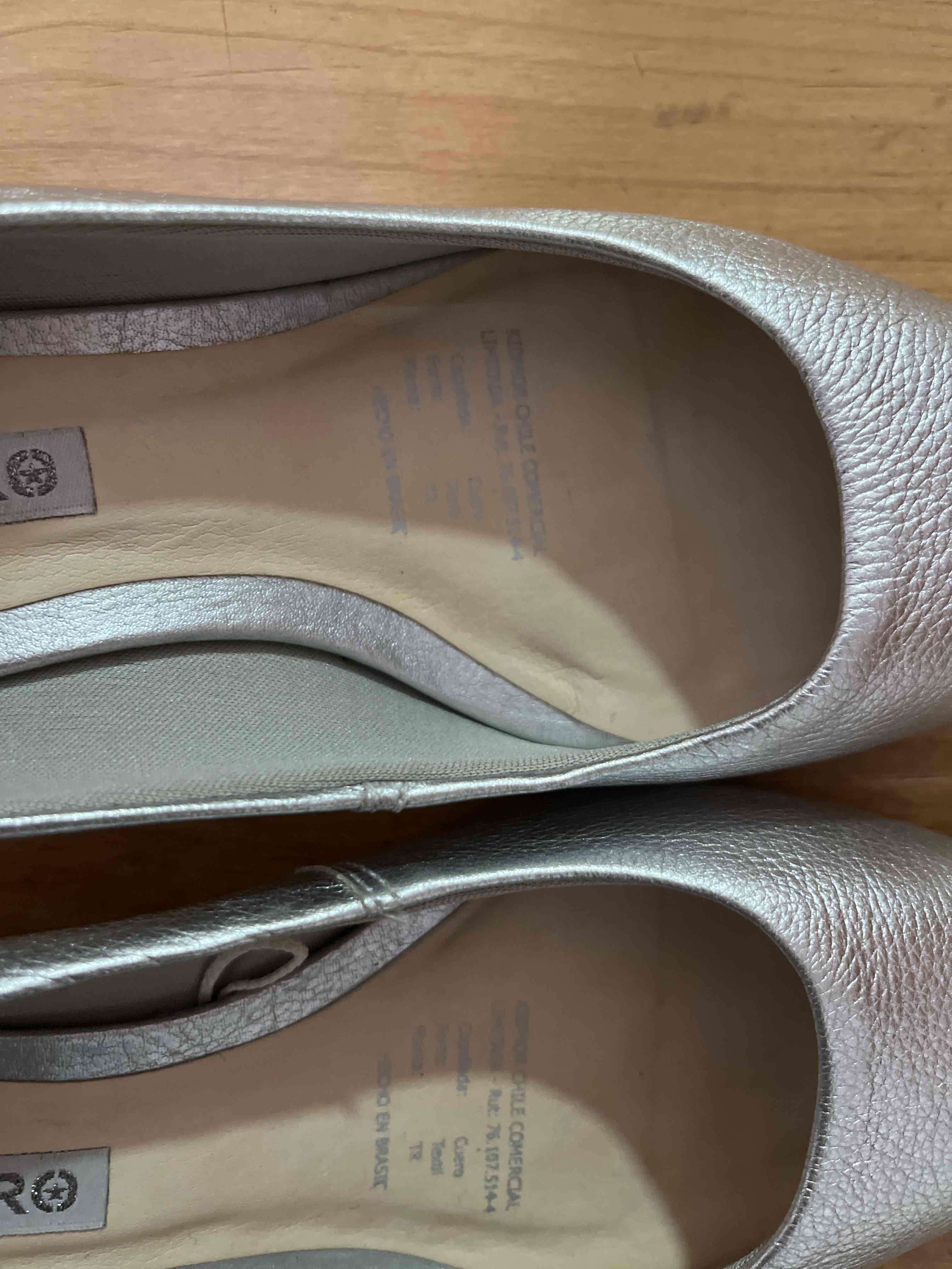 Zapatos plateados Bottero mujer - miniatura 4